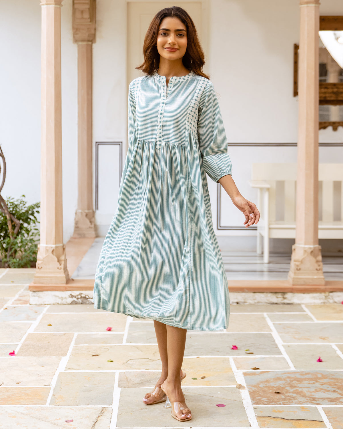 Mint Green Dress