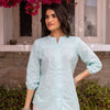 Powder Blue Short Top