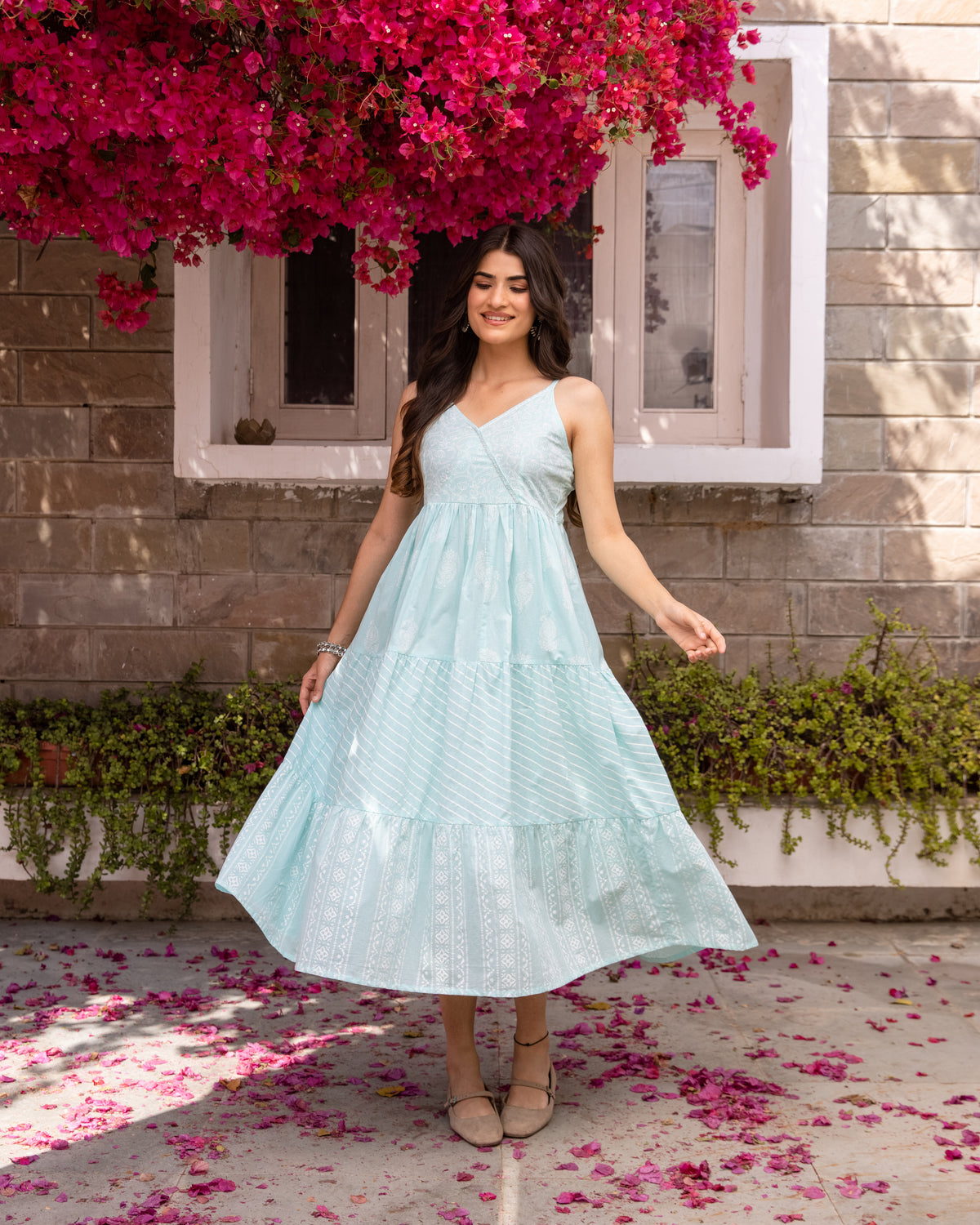 Powder Blue Dress