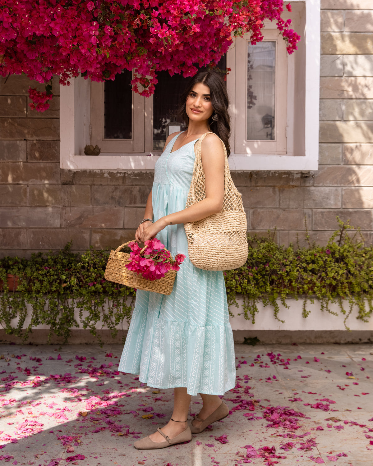 Powder Blue Dress