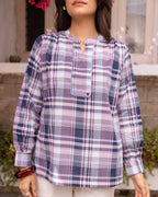 Dusty Lavender Blue Short Top