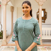 Sage Green Kurta(Pant Not Included)