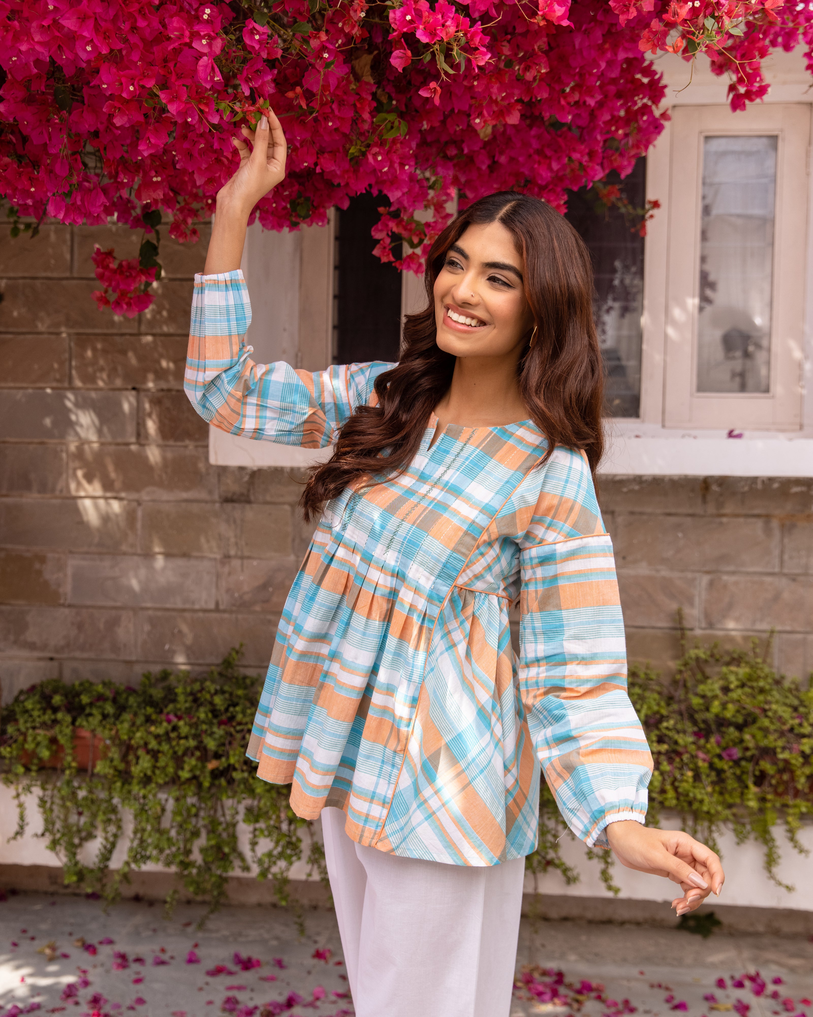Mint Blue Short Top