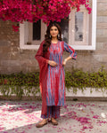 Berry Red Kota Doriya Dupatta