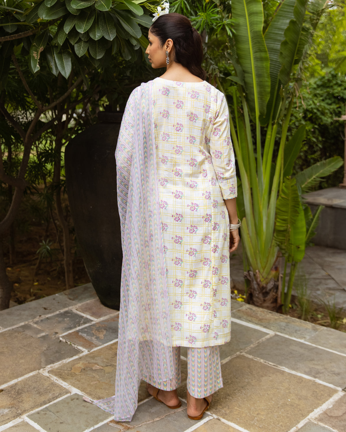 Multicolor Complete Suit Set