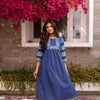 Indigo Kurta( Pant Not Included)