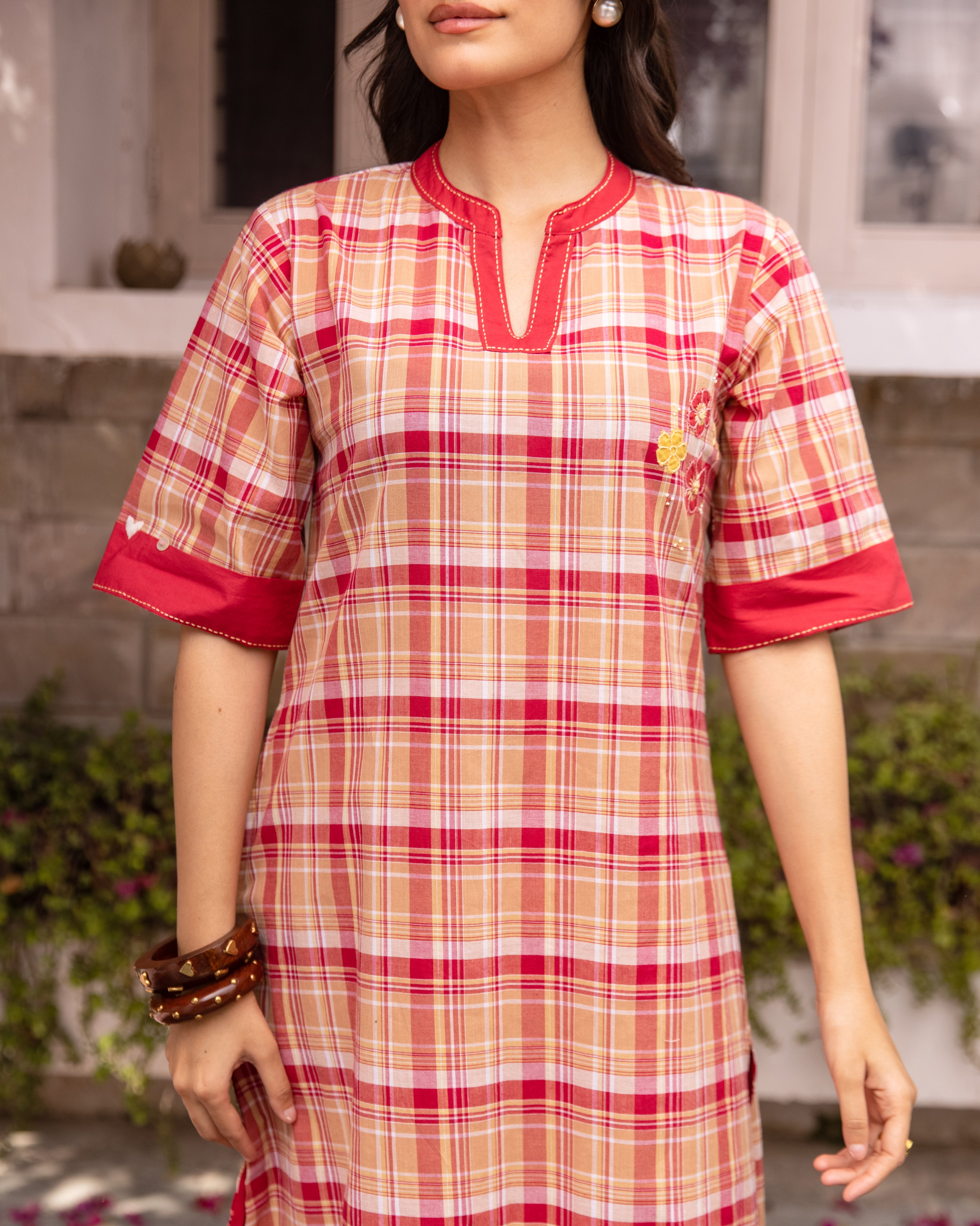 Soft Orange Kurta Pant