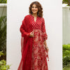 Maroon Kota Doriya Dupatta