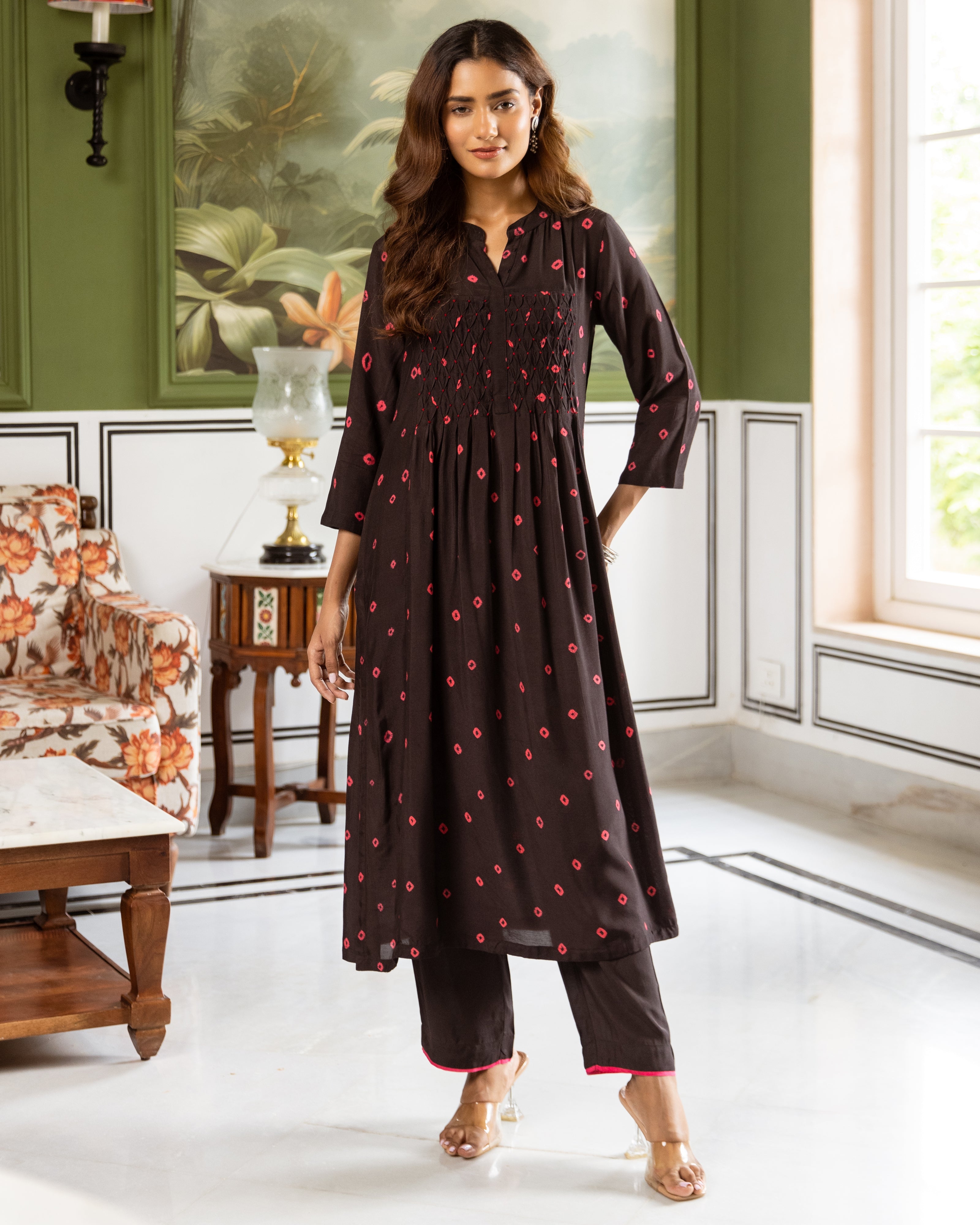 Black Kurta Pant