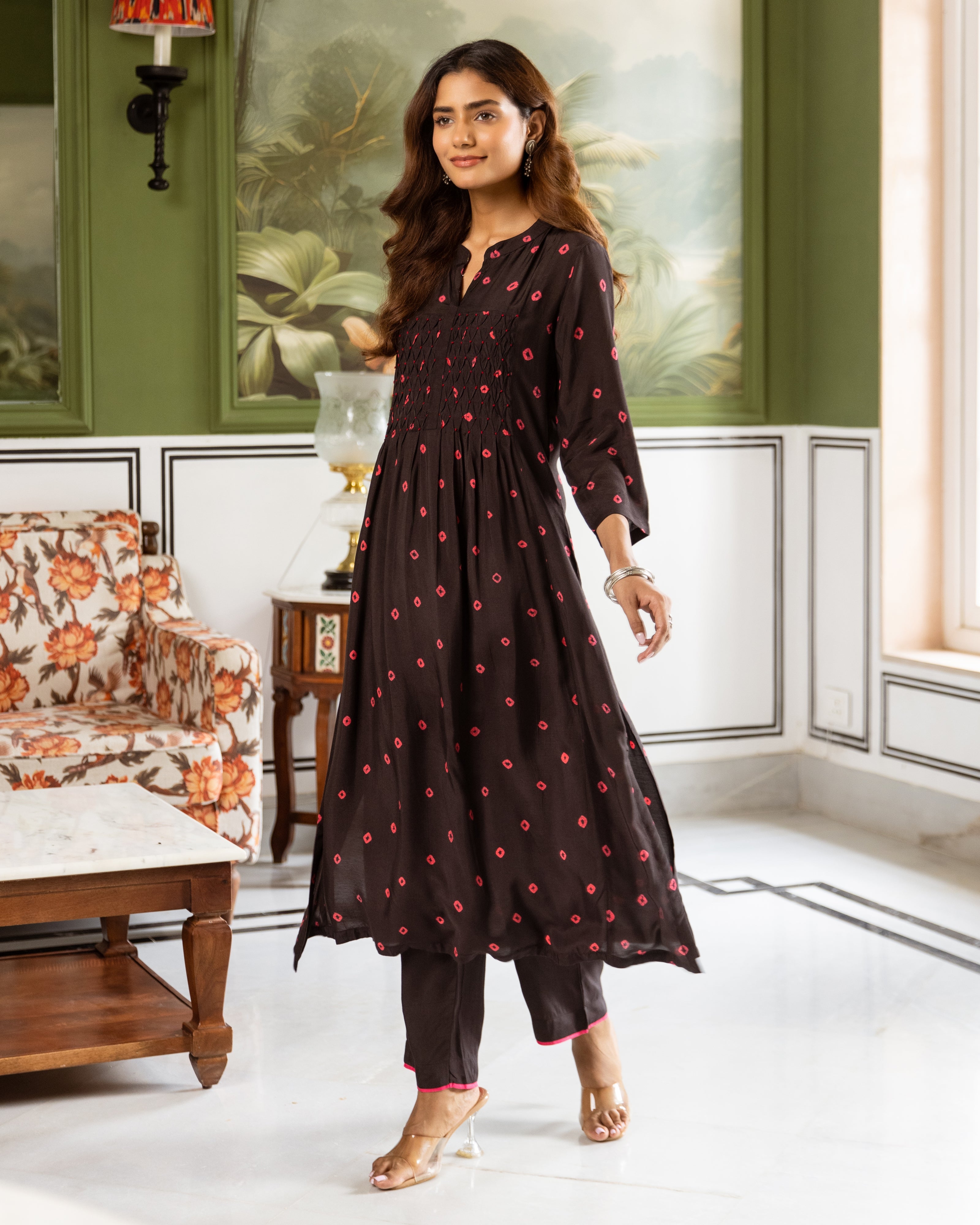 Black Kurta Pant