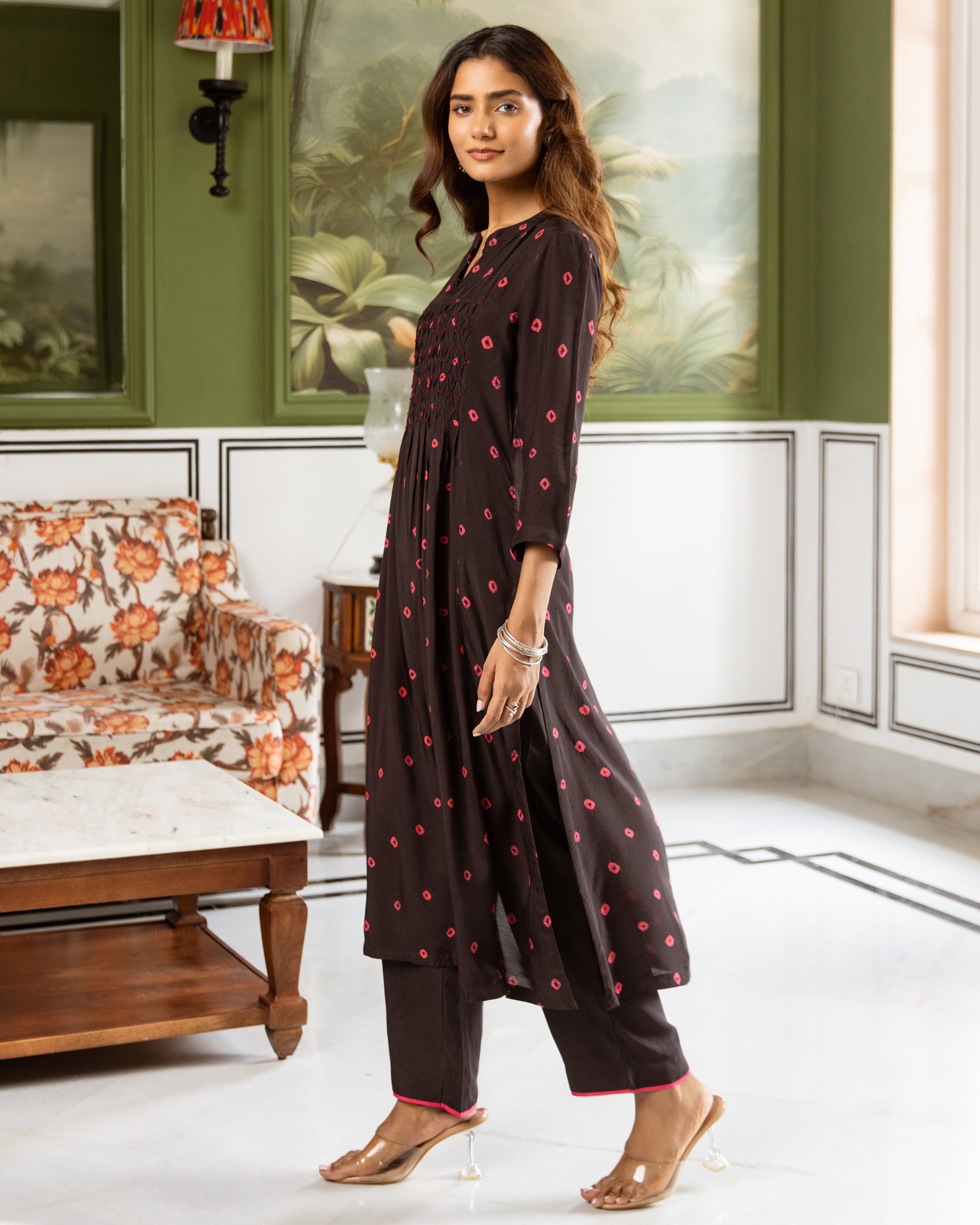 Black Kurta Pant