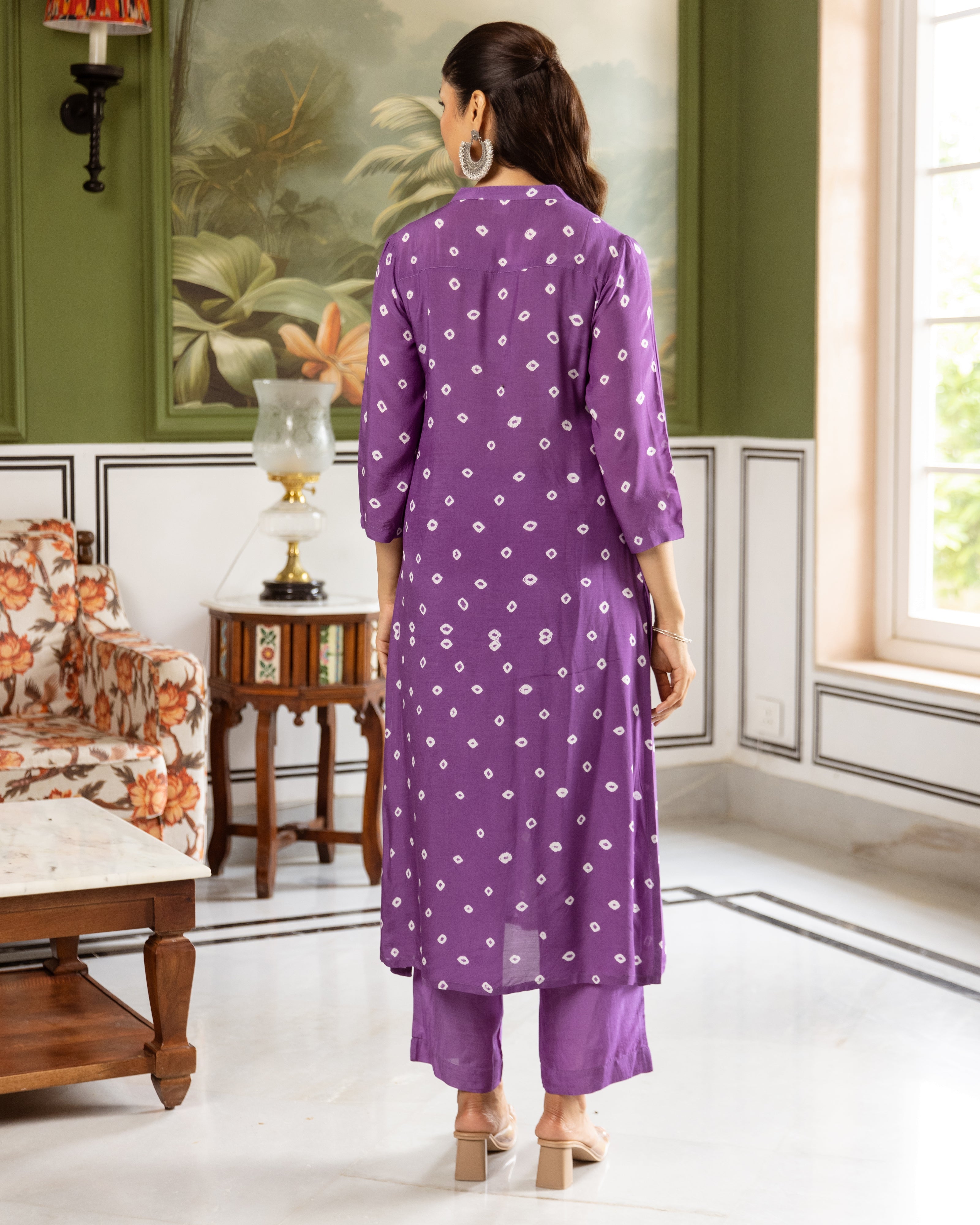 Purple Kurta Pant