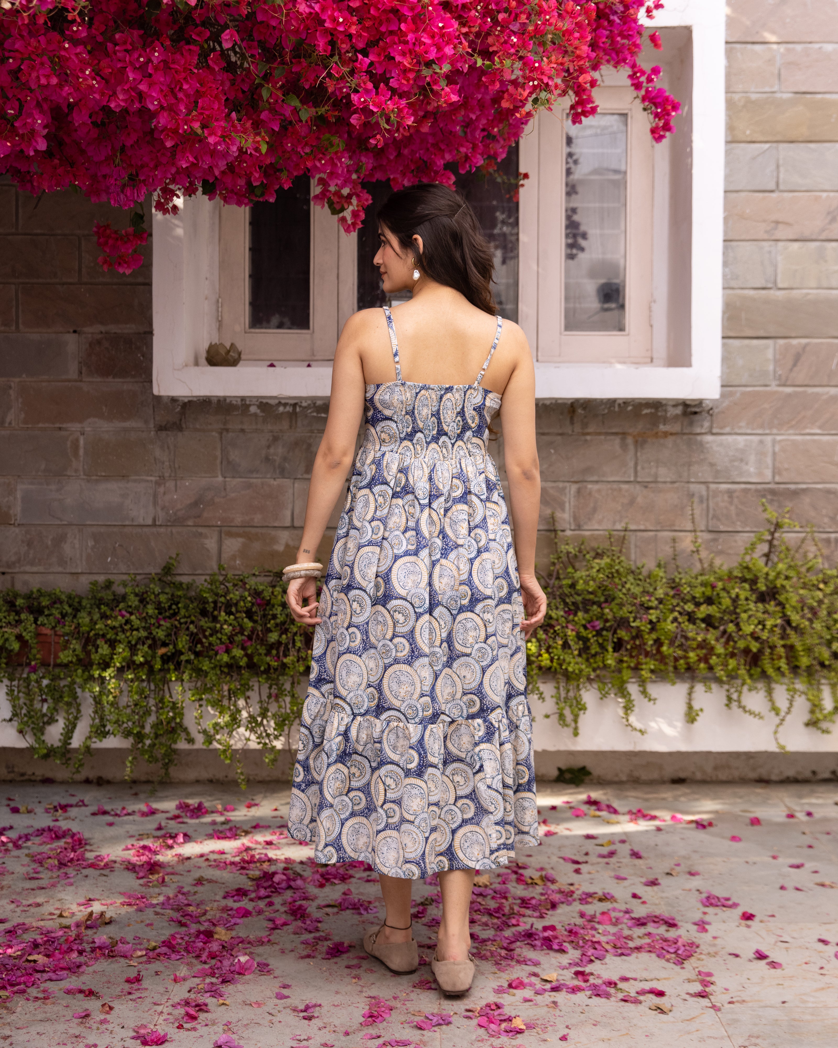 Slate Blue Dress
