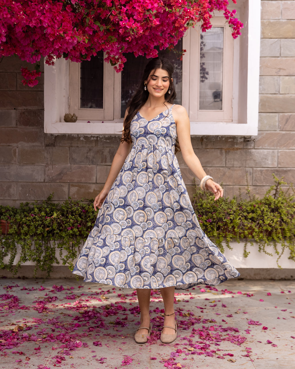 Slate Blue Dress