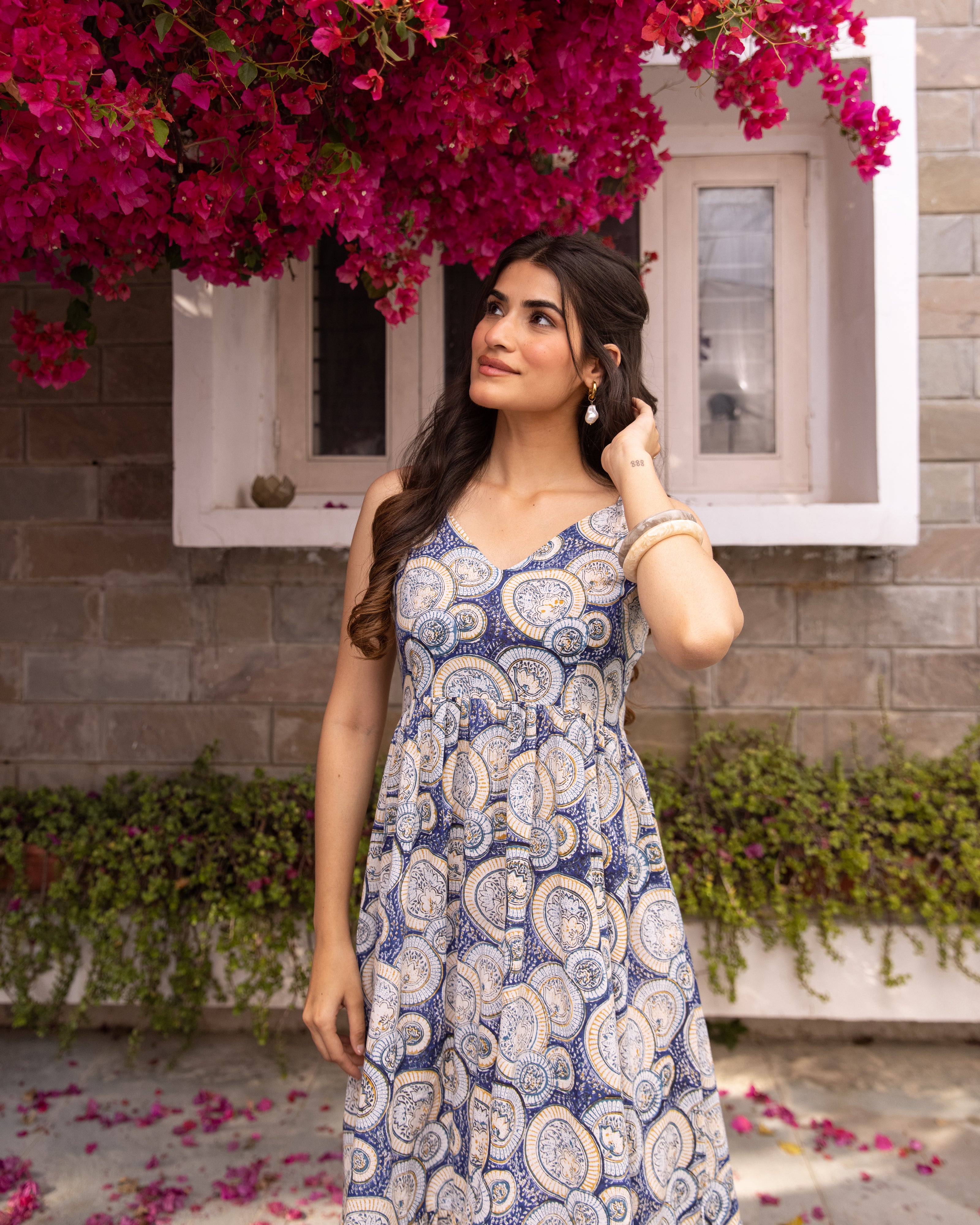 Slate Blue Dress