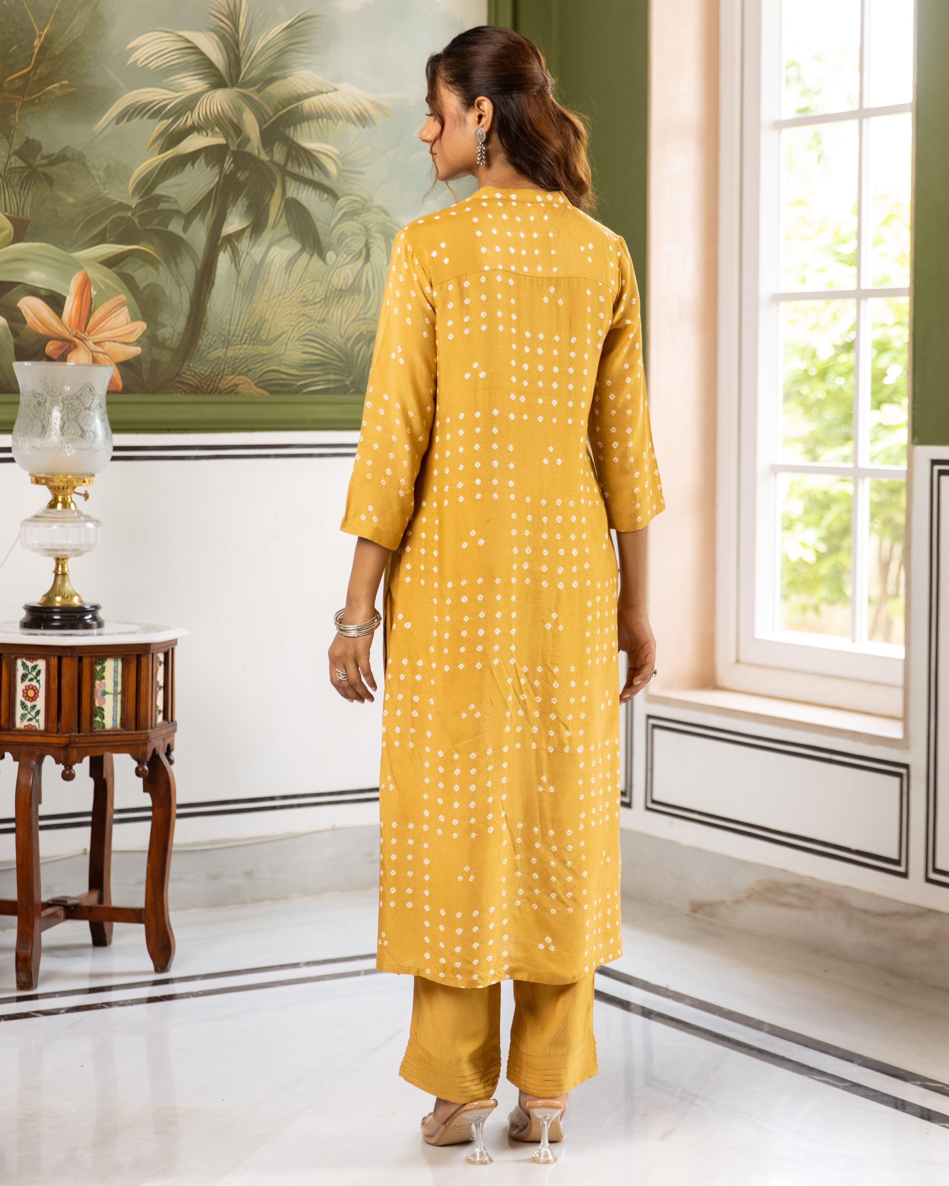 Mustard Yellow Kurta Pant