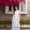 White & Blue Dress