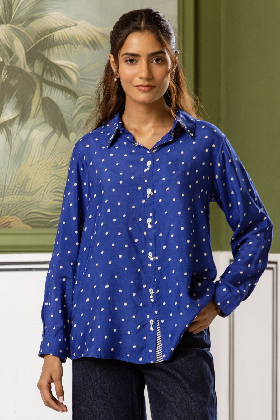 Royal Blue Shirt