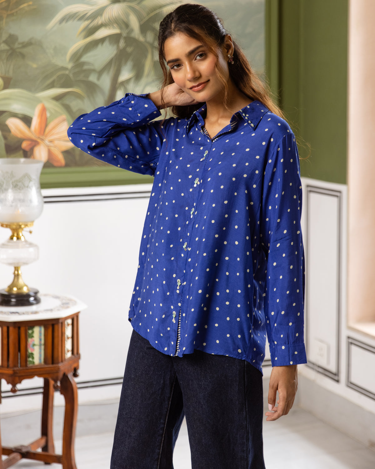 Royal Blue Shirt