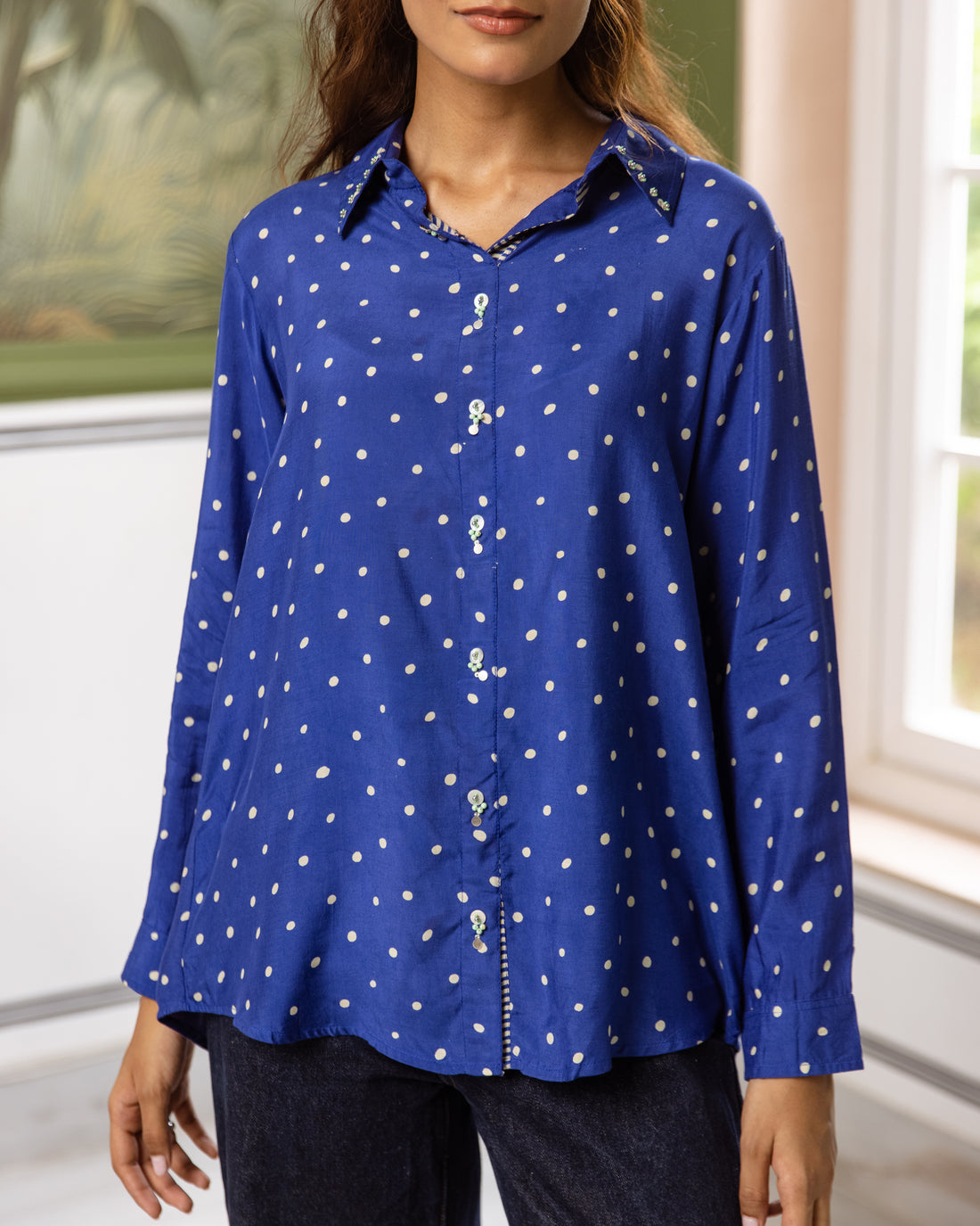 Royal Blue Shirt