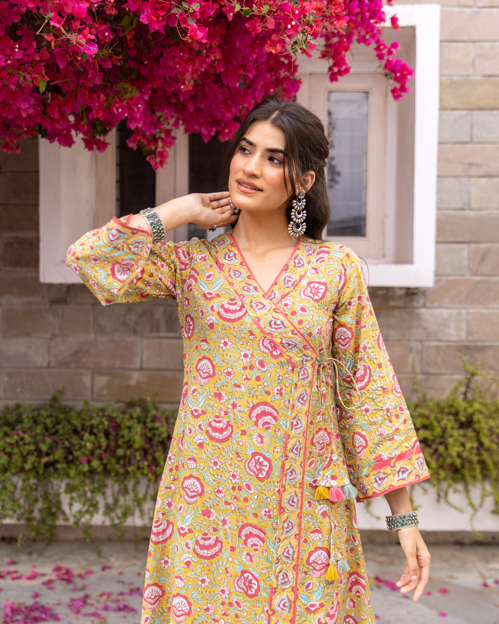 Coral Peach Complete Suit Set