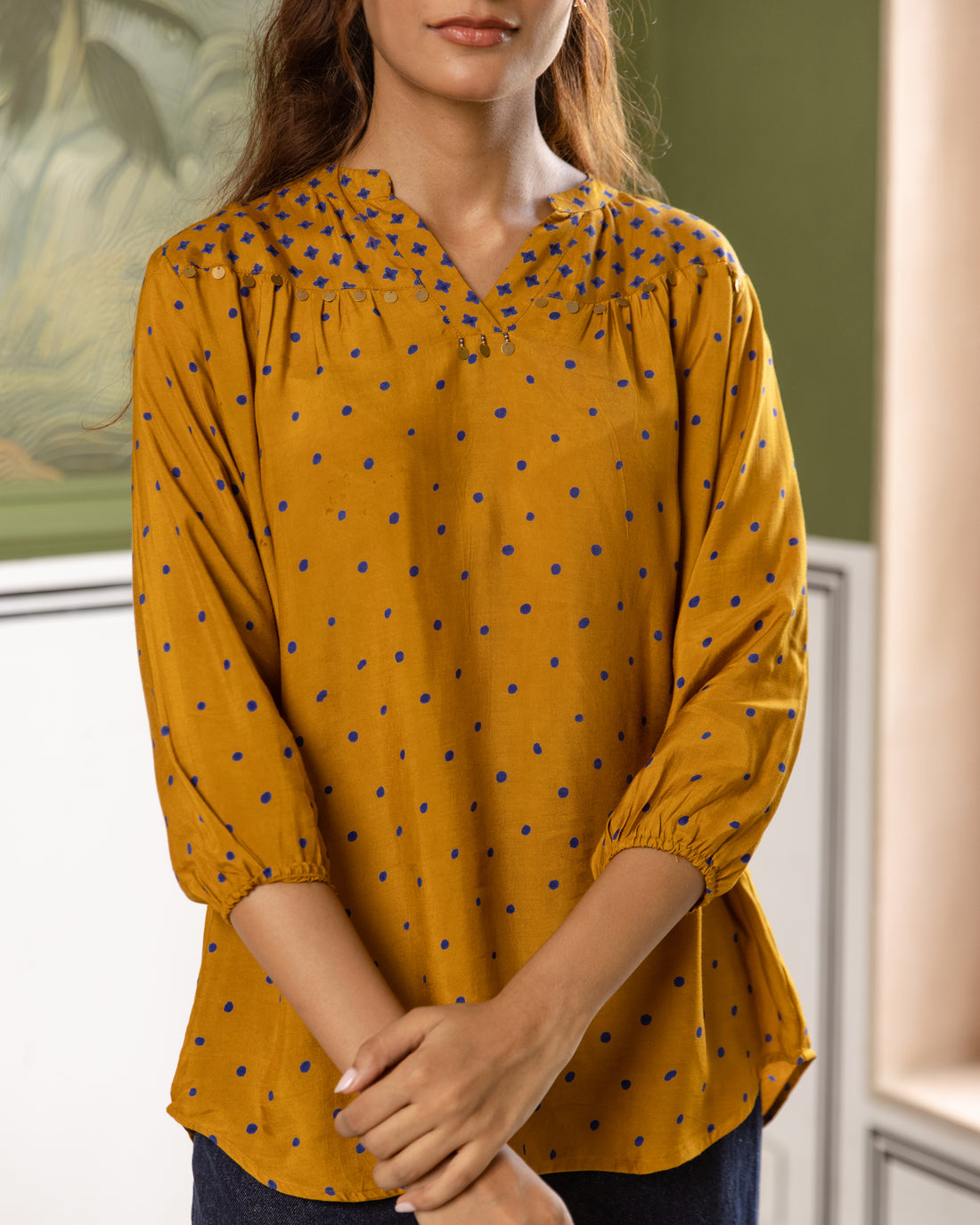 Mustard Yellow Shirt