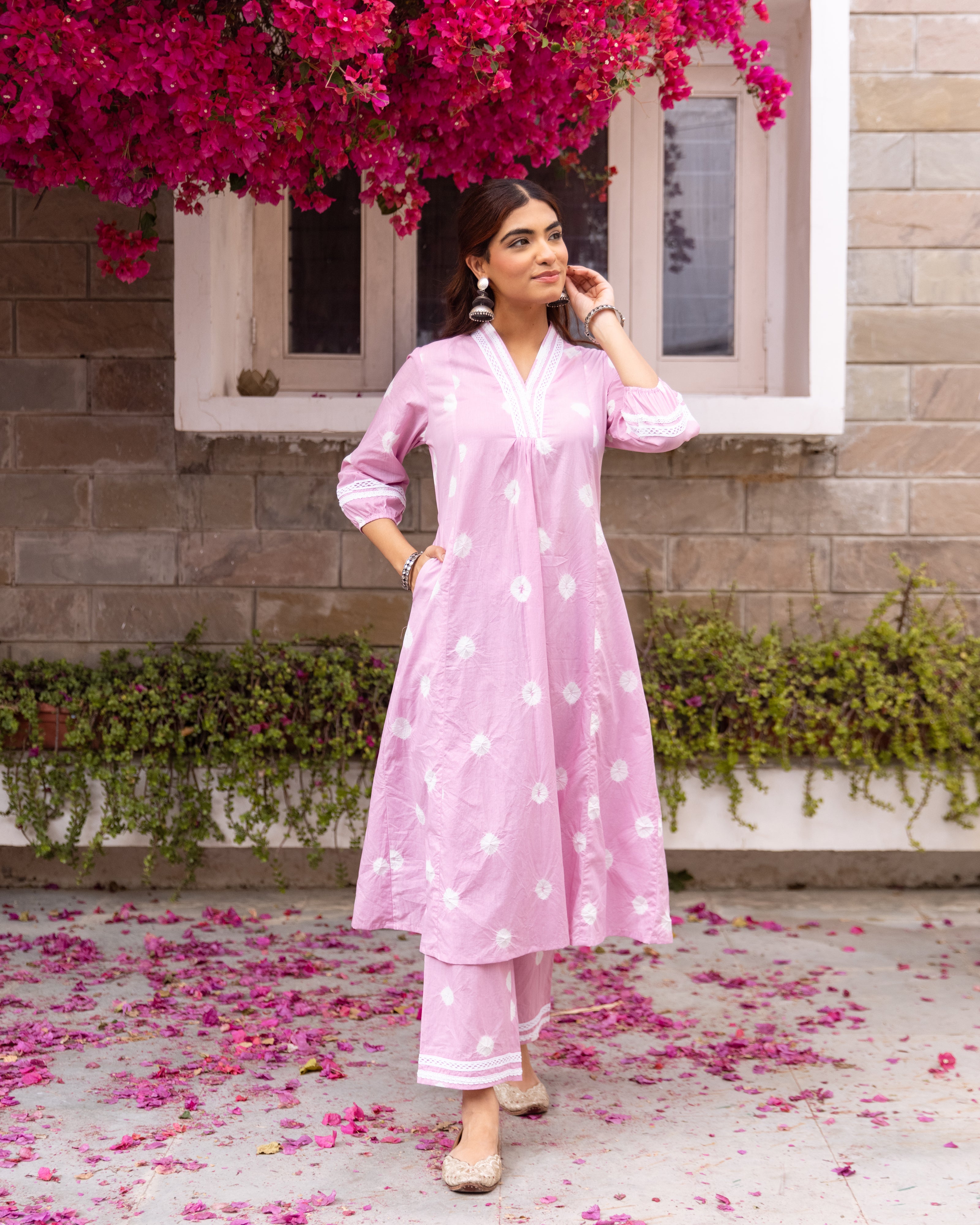 Soft Light Pink Kurta Pant