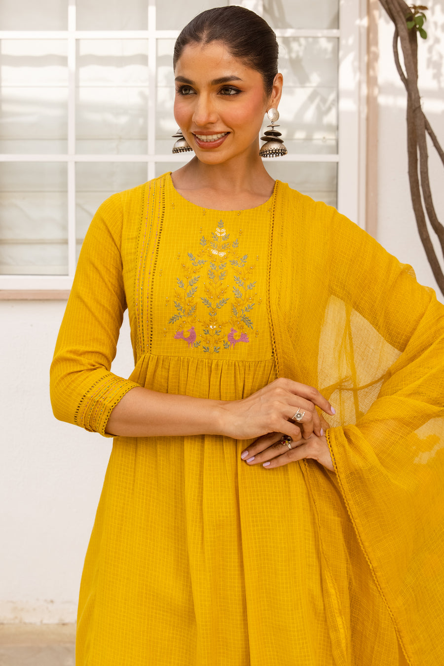 Mustard Yellow Complete Suit Set