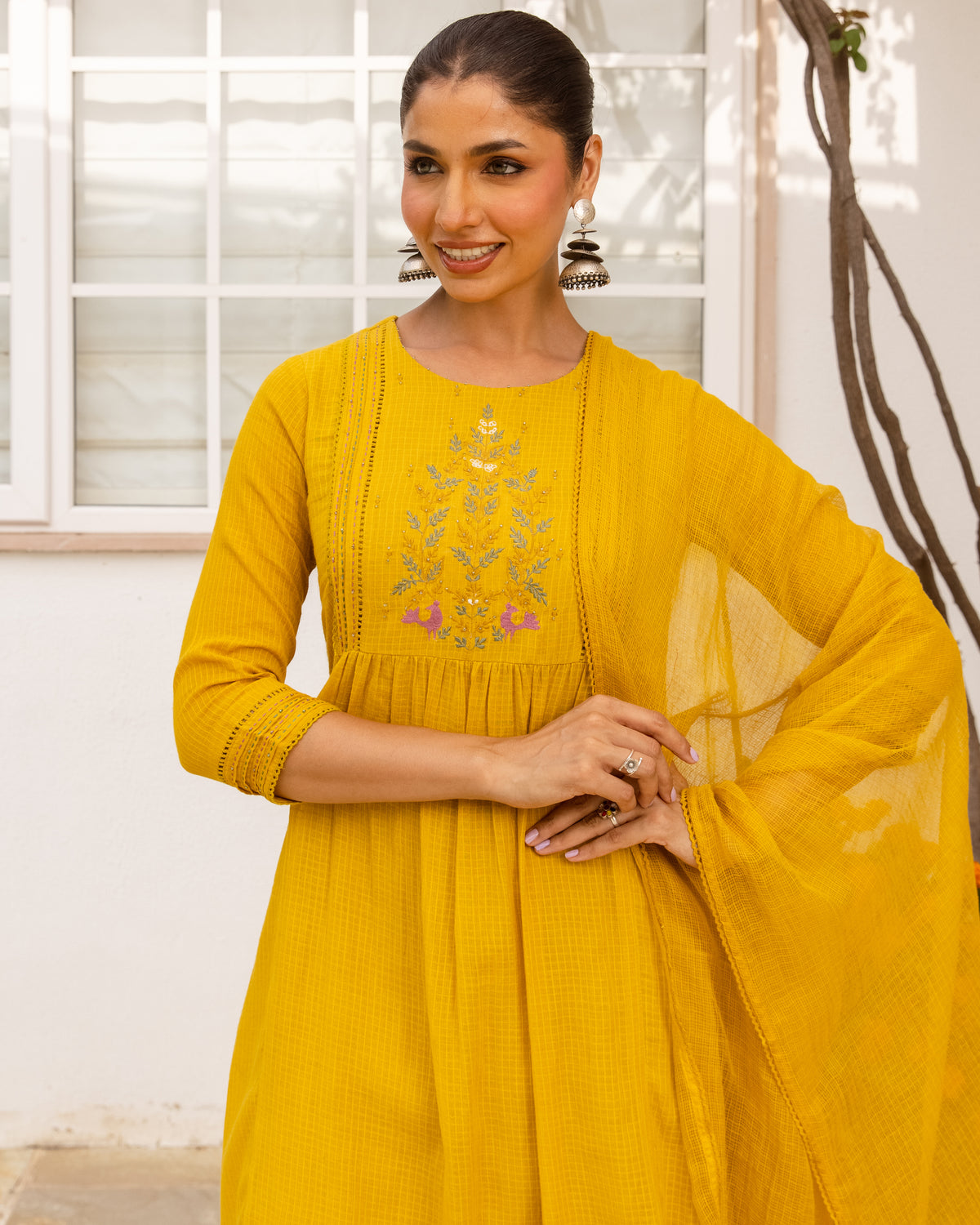 Mustard Yellow Complete Suit Set