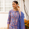 Indigo Blue Complete Suit Set