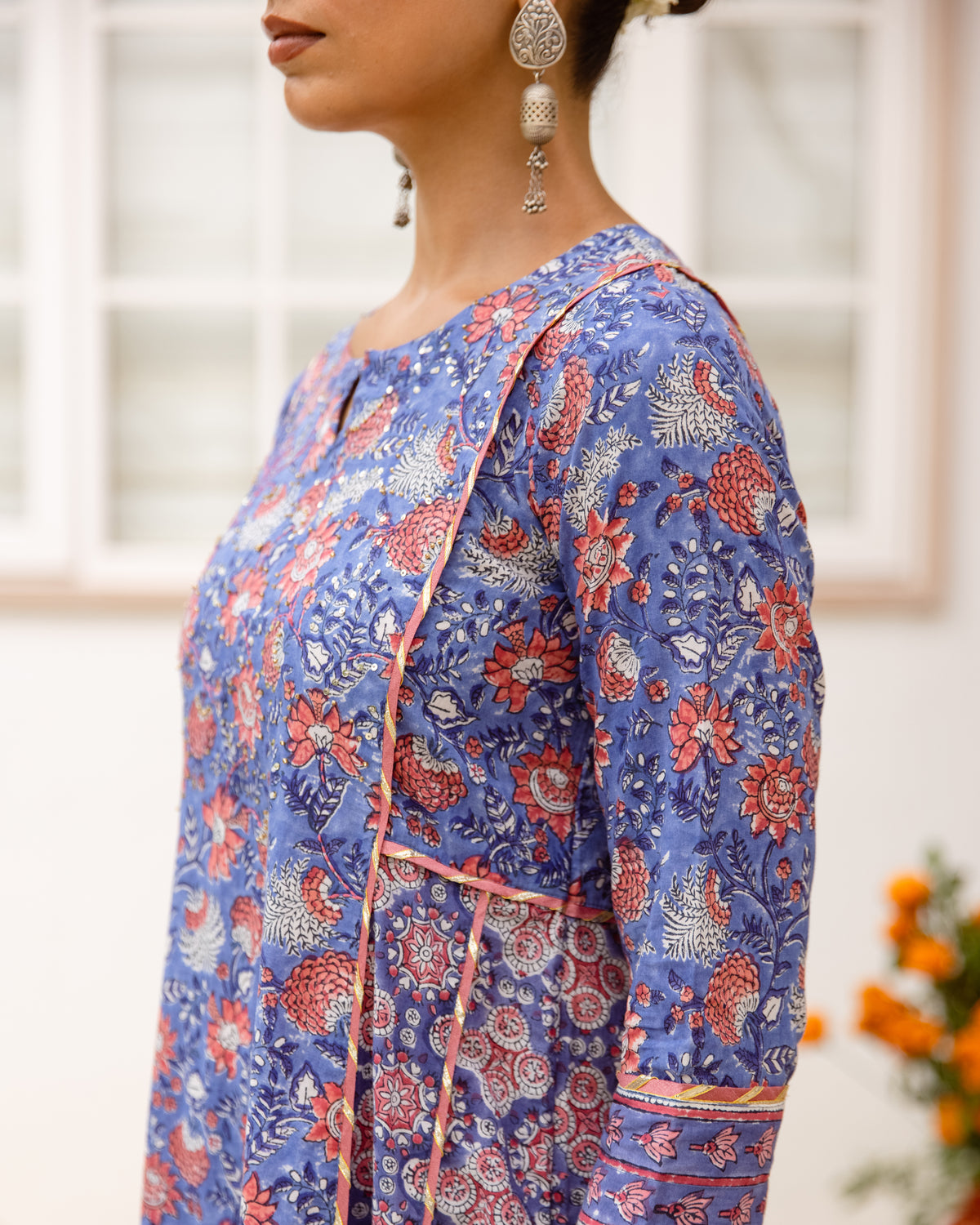 Indigo Blue Complete Suit Set