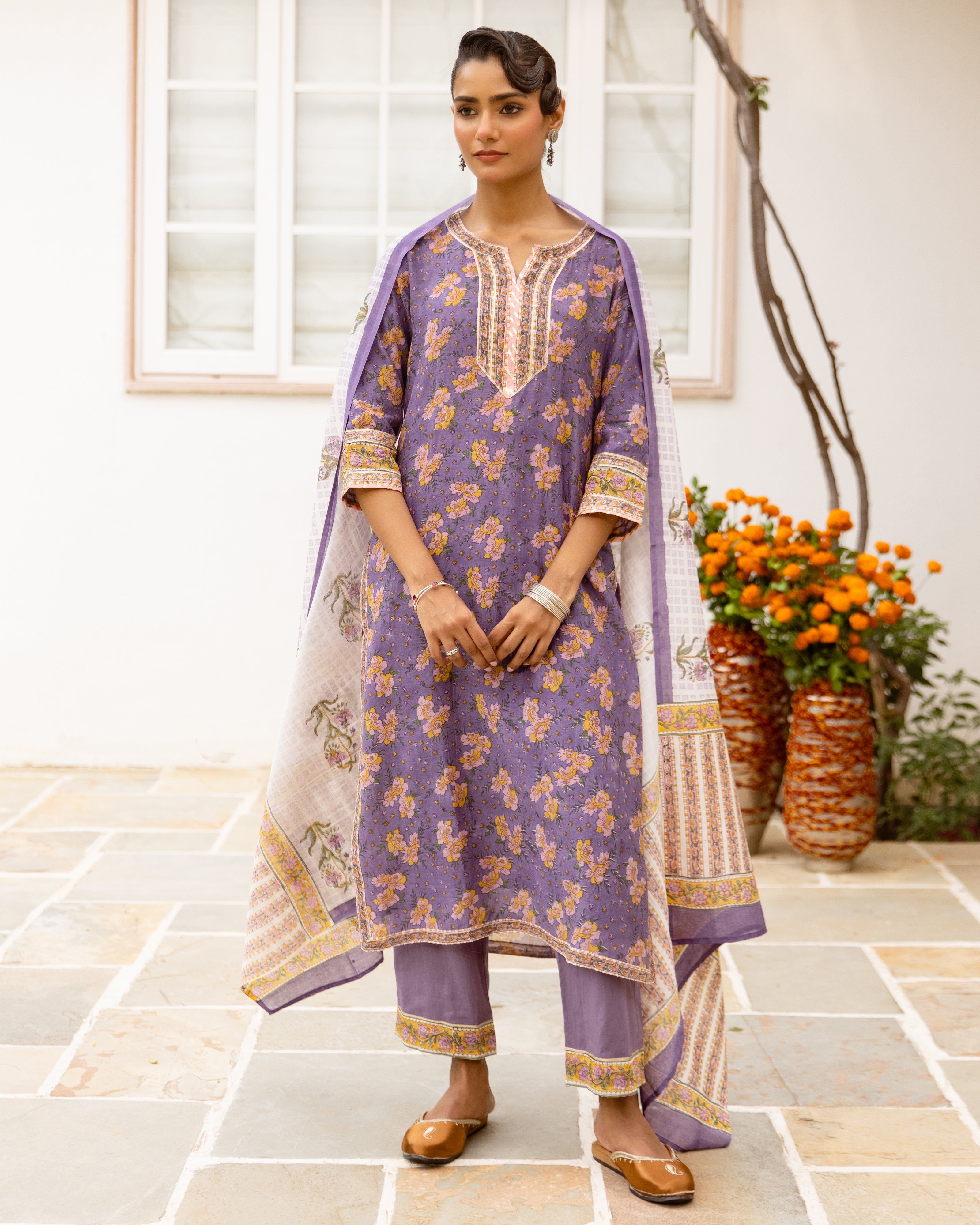 Lavender Complete Suit Set