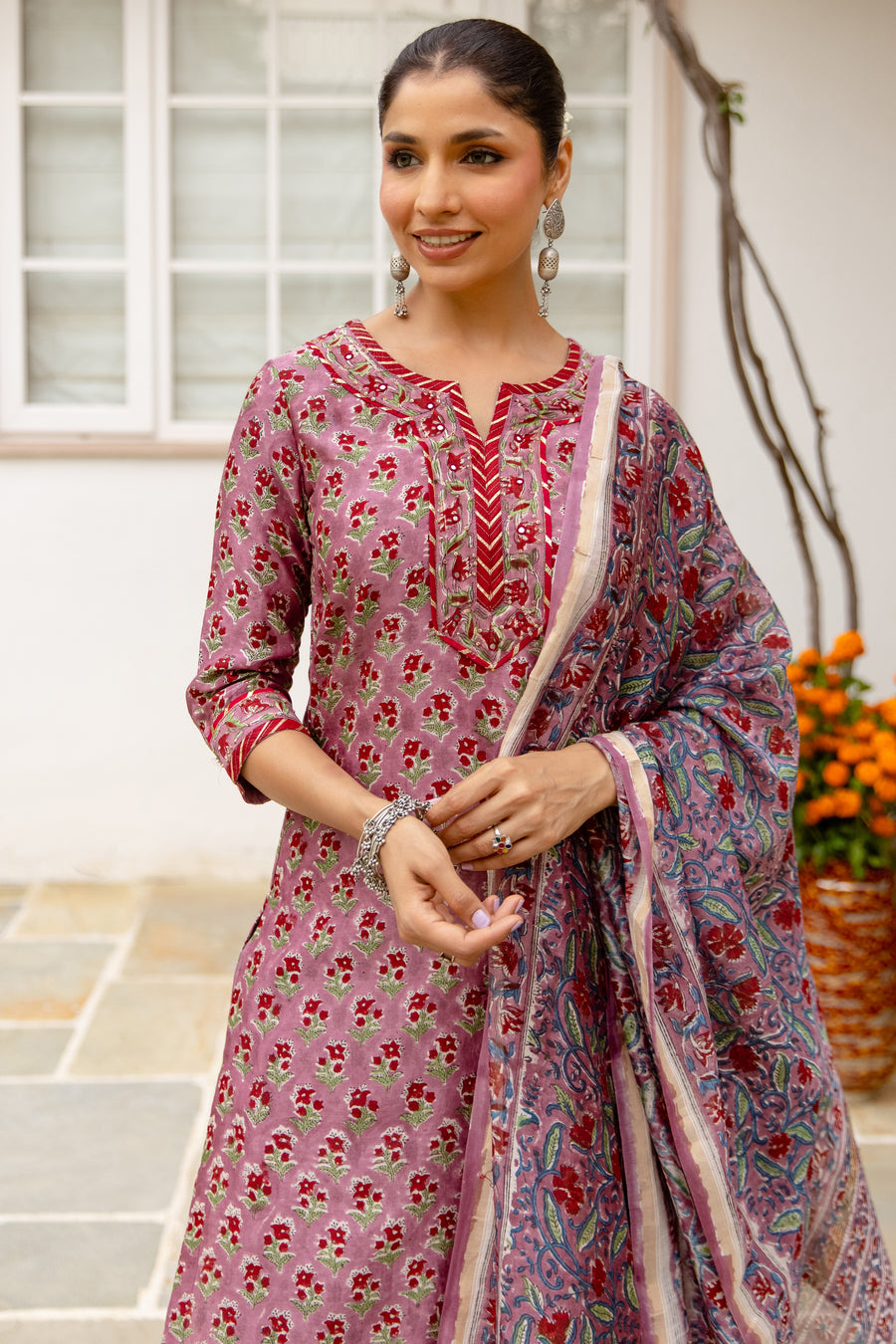 Chanderi Complete Suit Set