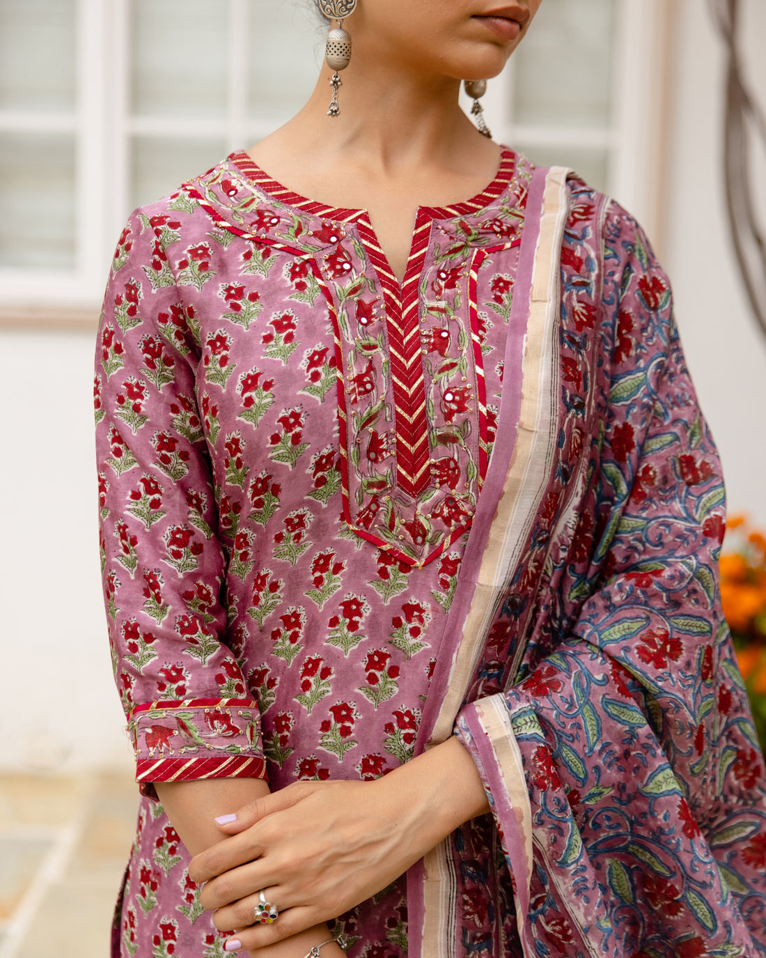 Chanderi Complete Suit Set
