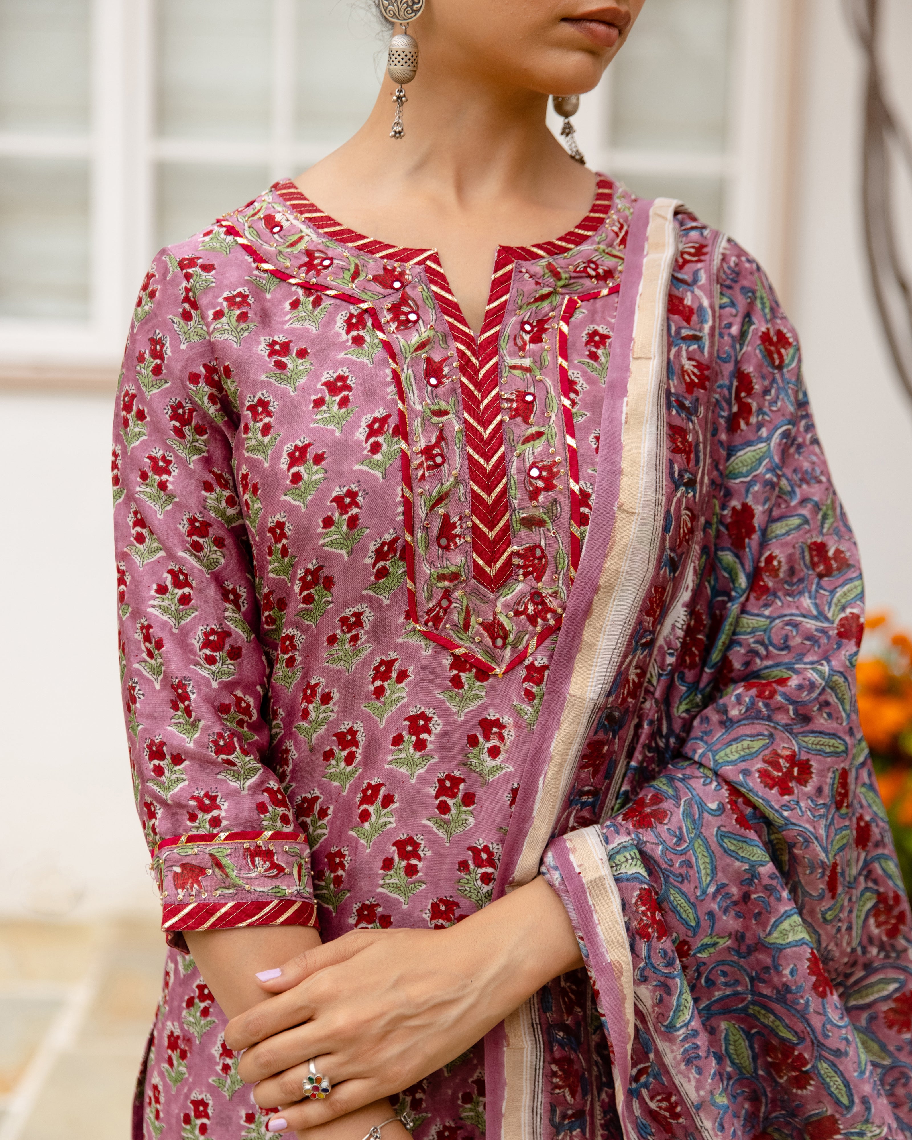 Chanderi Complete Suit Set