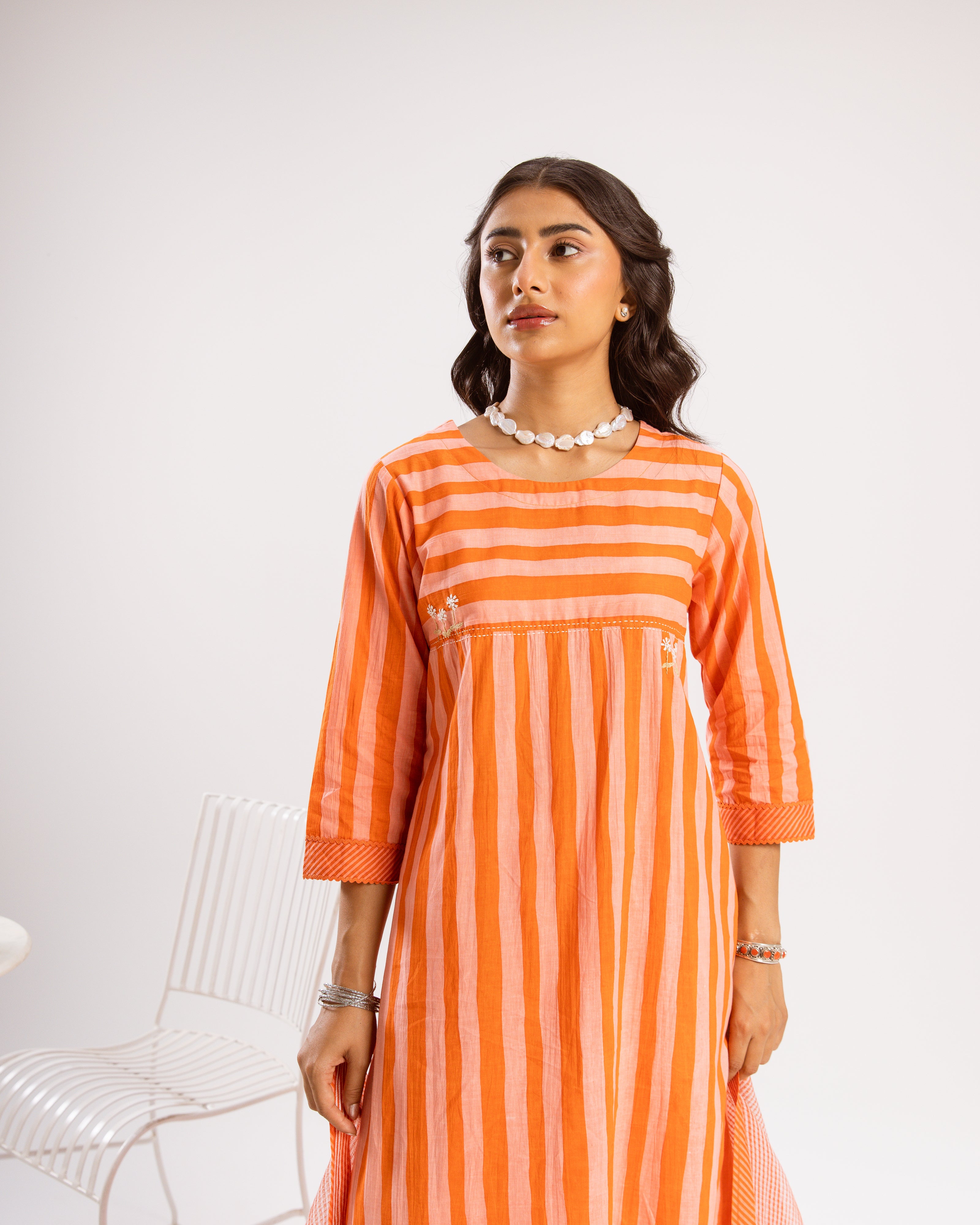 Orange Complete Suit Set