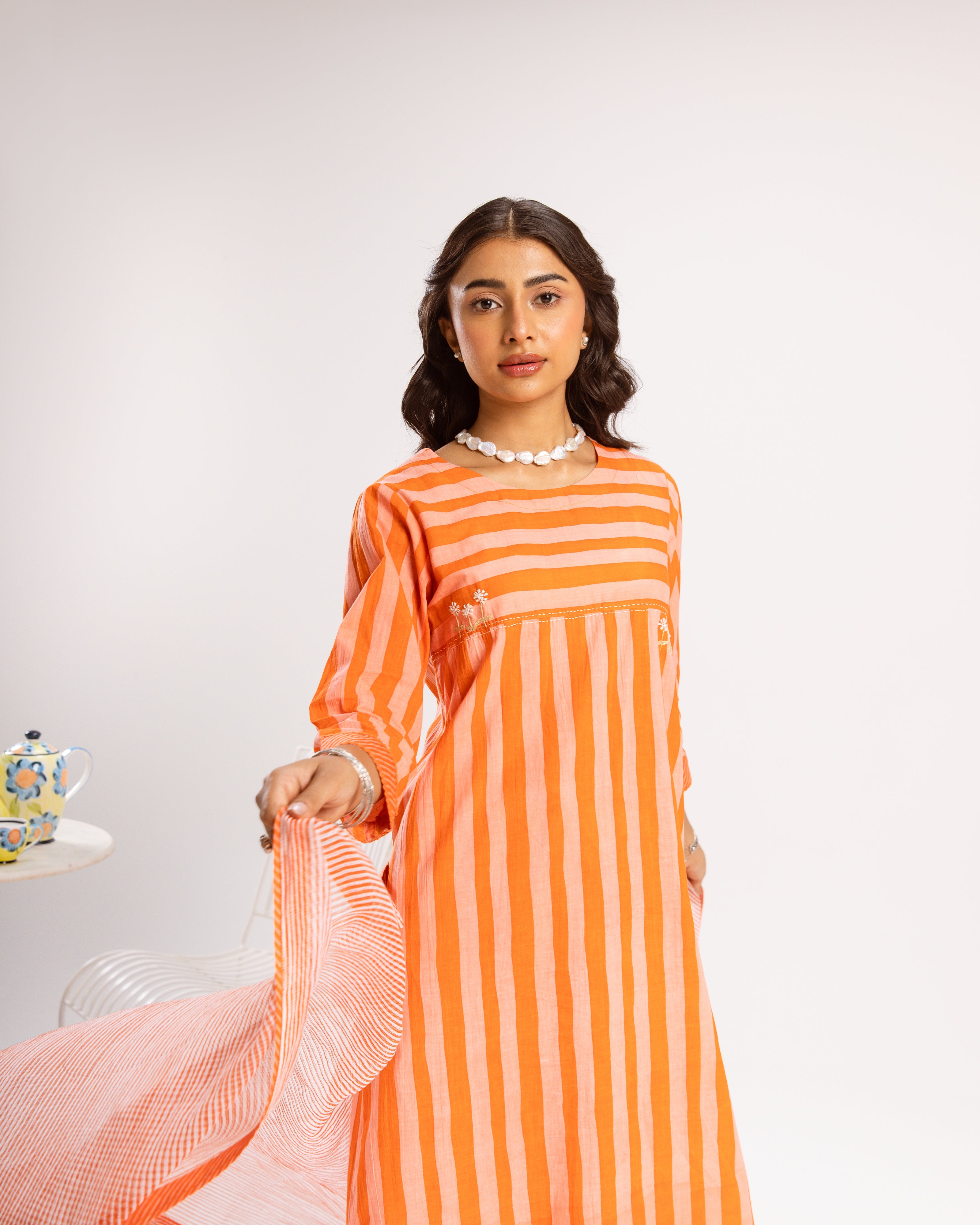 Orange Complete Suit Set