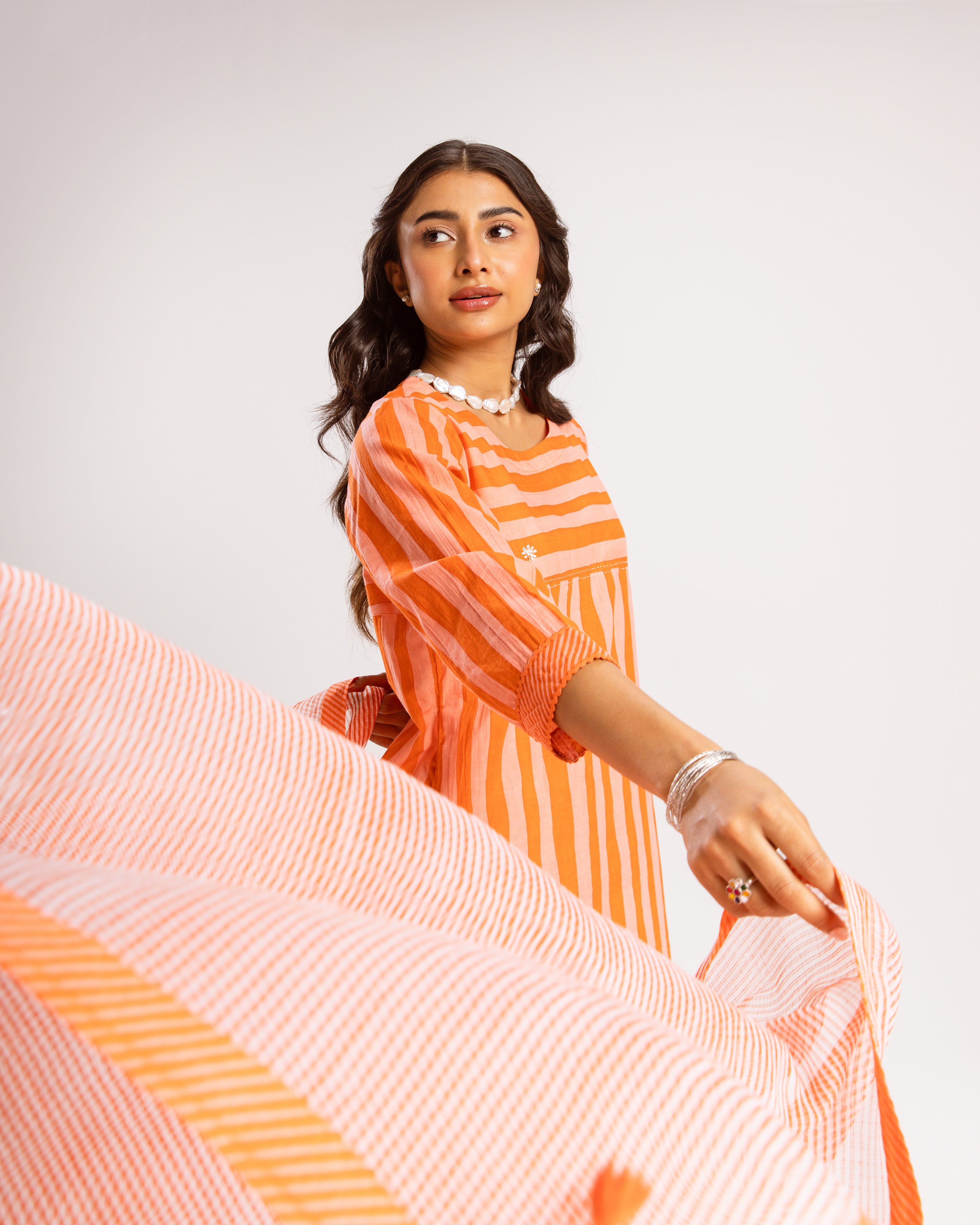 Orange Complete Suit Set