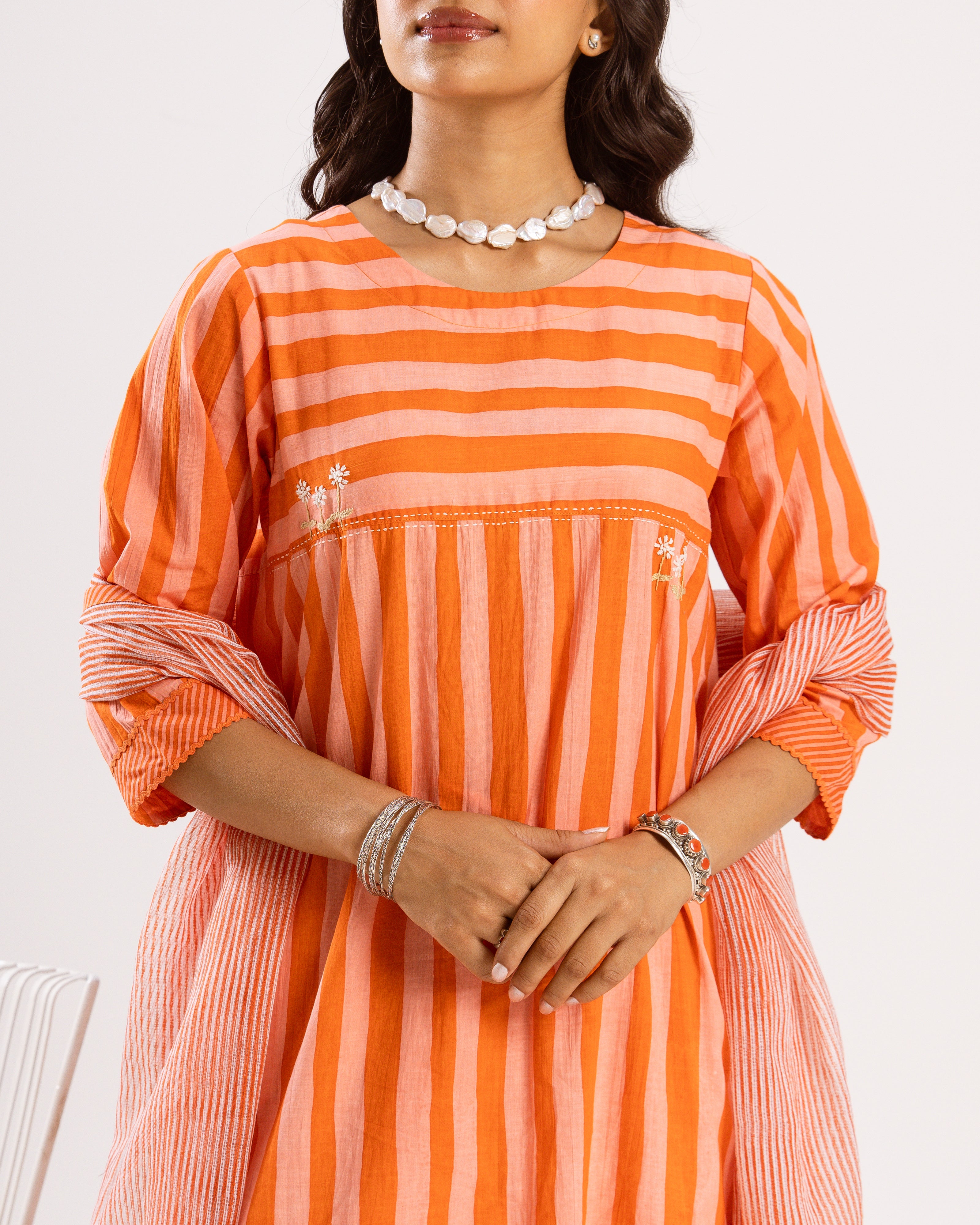 Orange Complete Suit Set