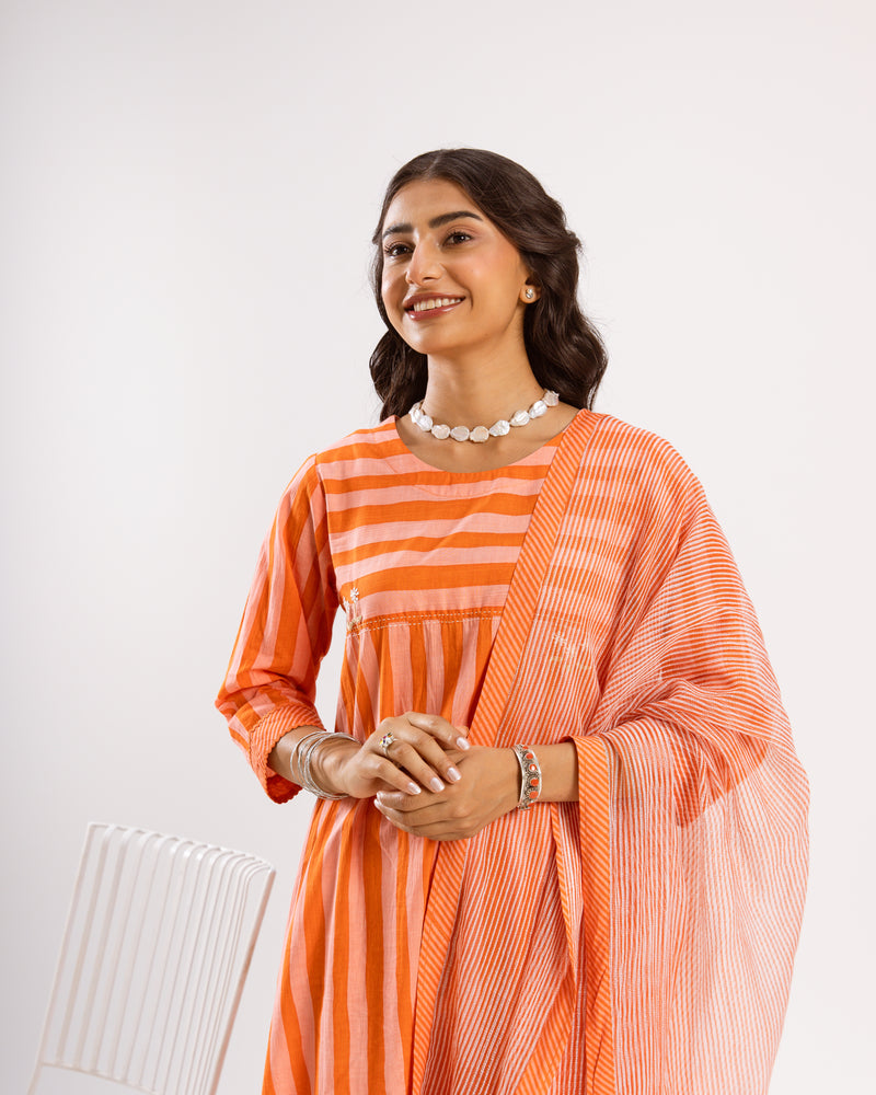 Orange Complete Suit Set