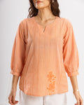 Orange Short Top