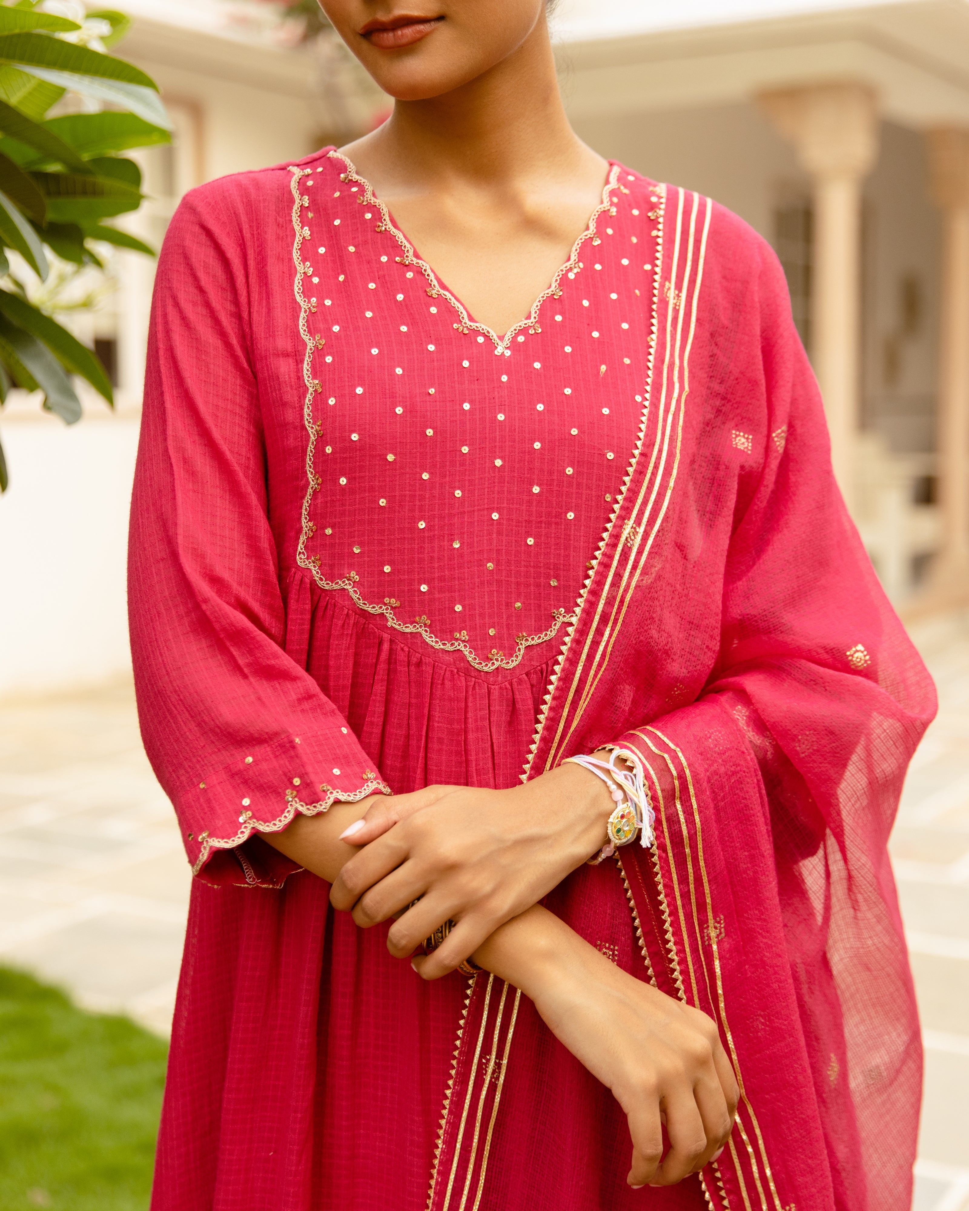 Rani Pink Complete Suit Set