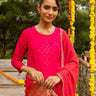 Magenta Pink Complete Suit Set