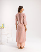 Peach kurta ( Pant Not Included )