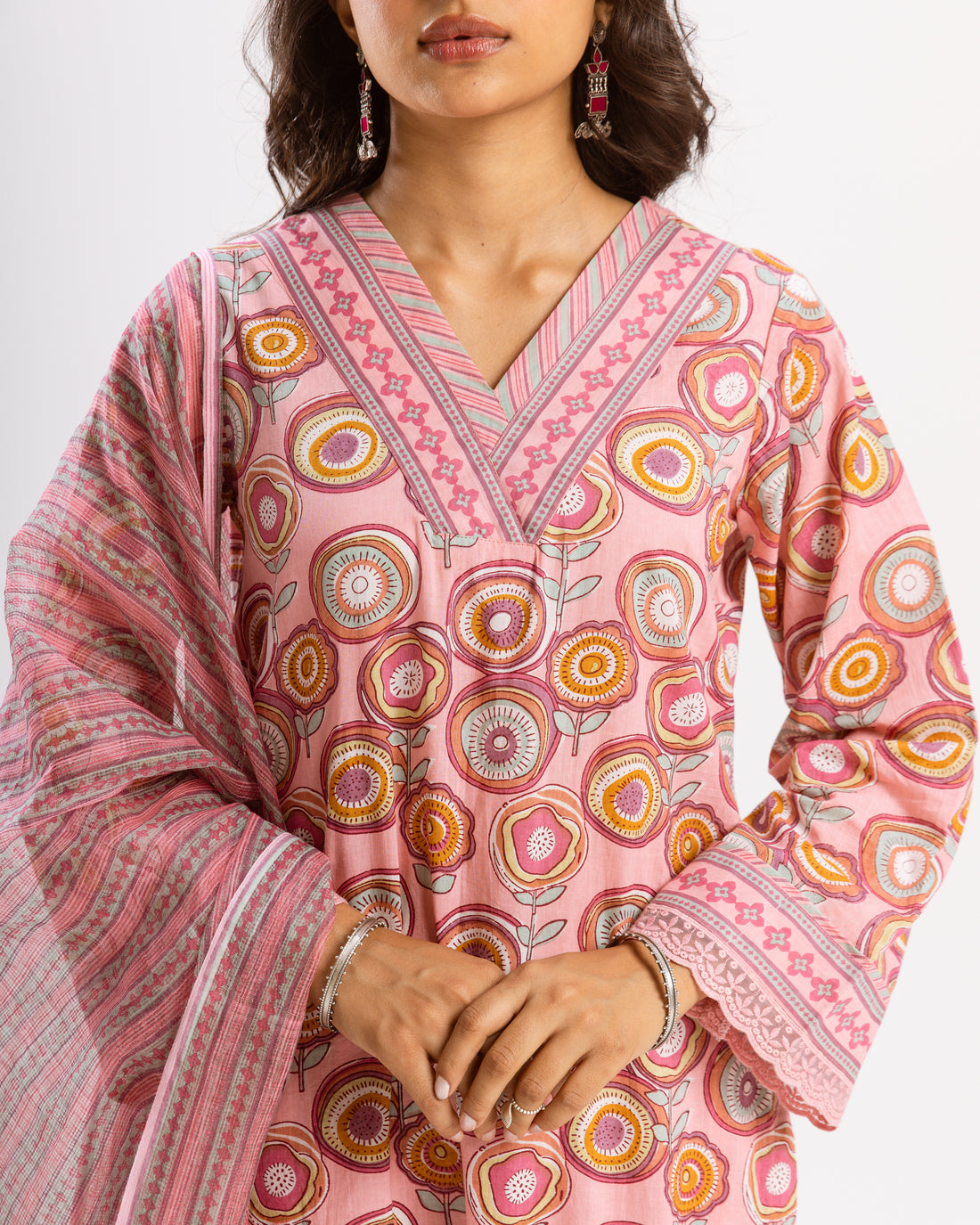 Blush Pink Complete Suit Set