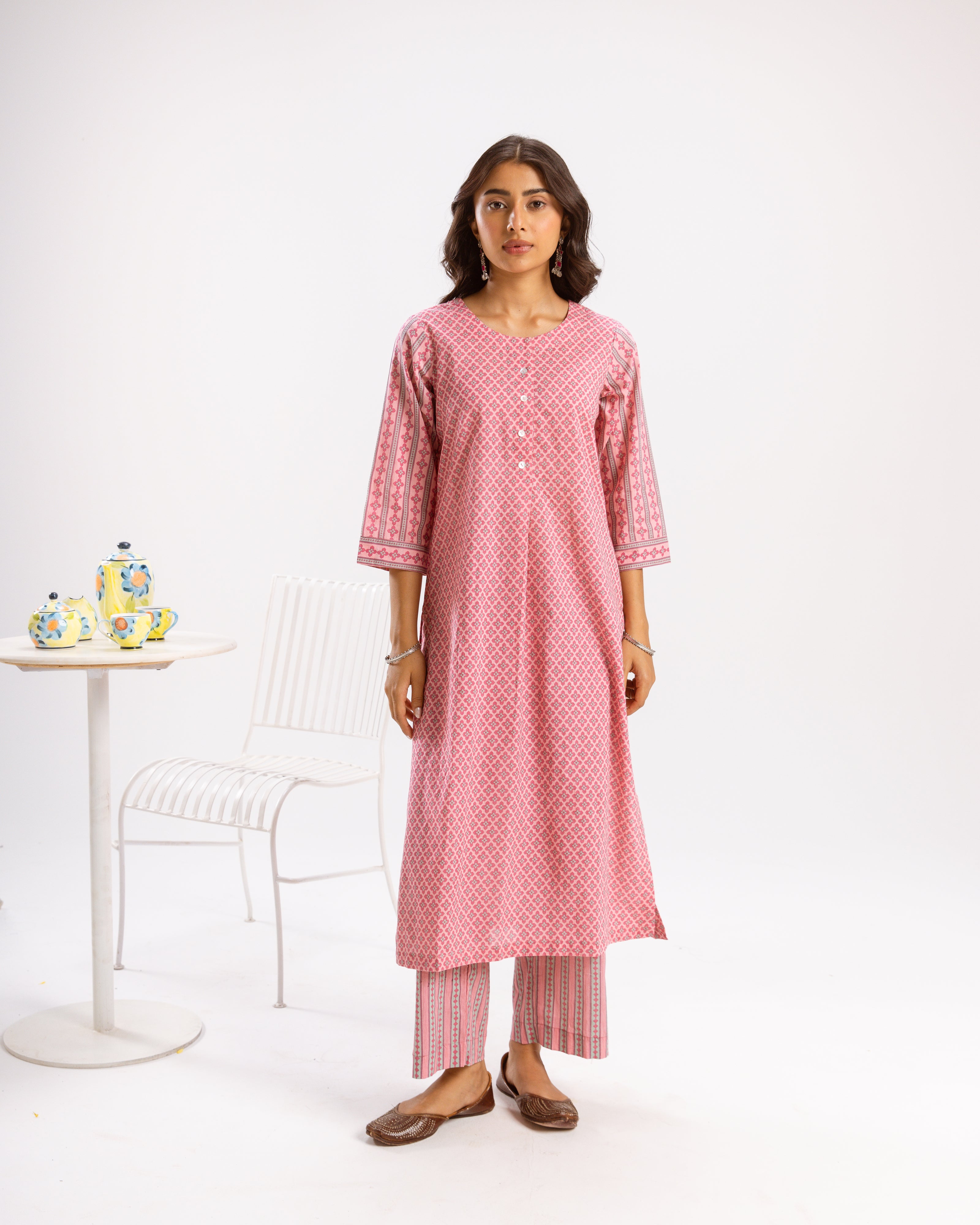 Soft Pink Kurta Pant