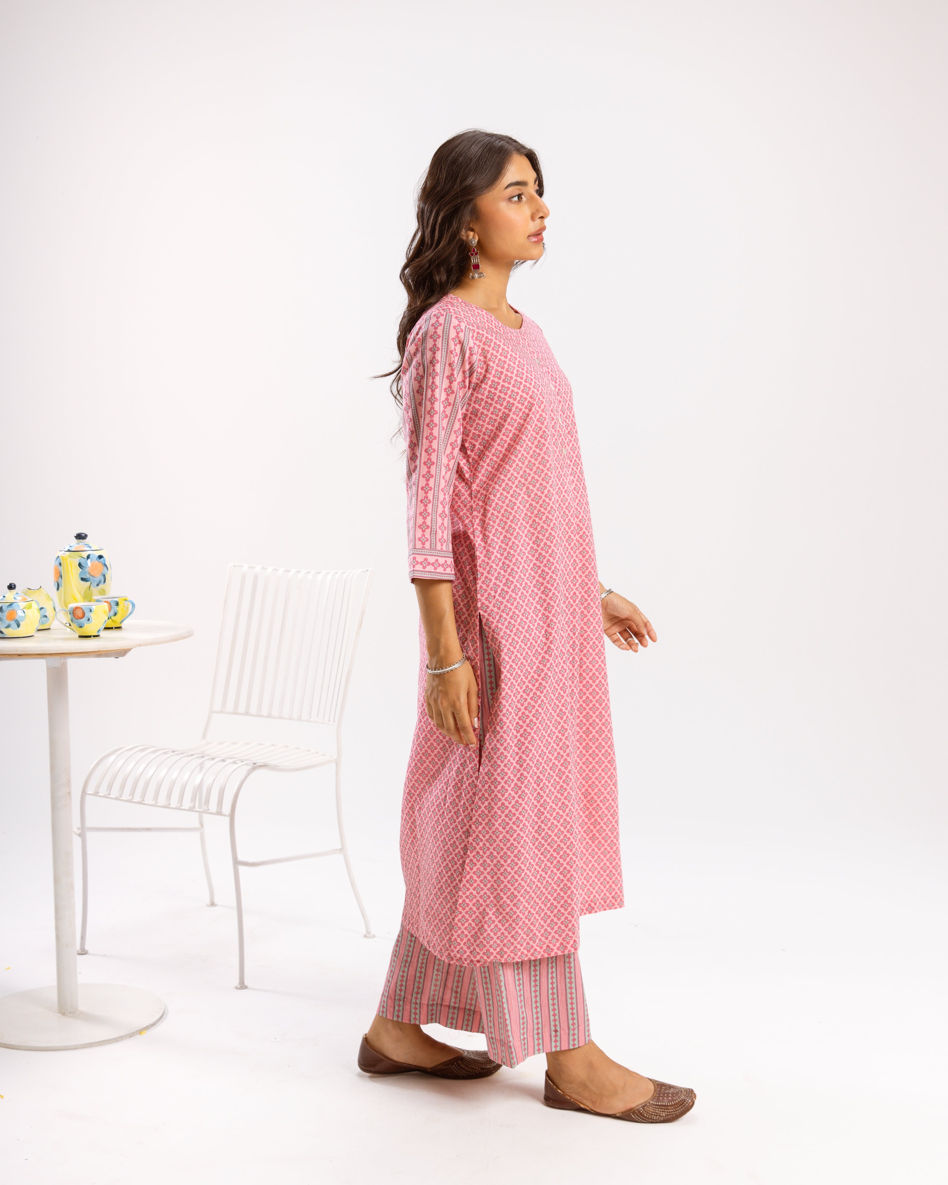 Soft Pink Kurta Pant