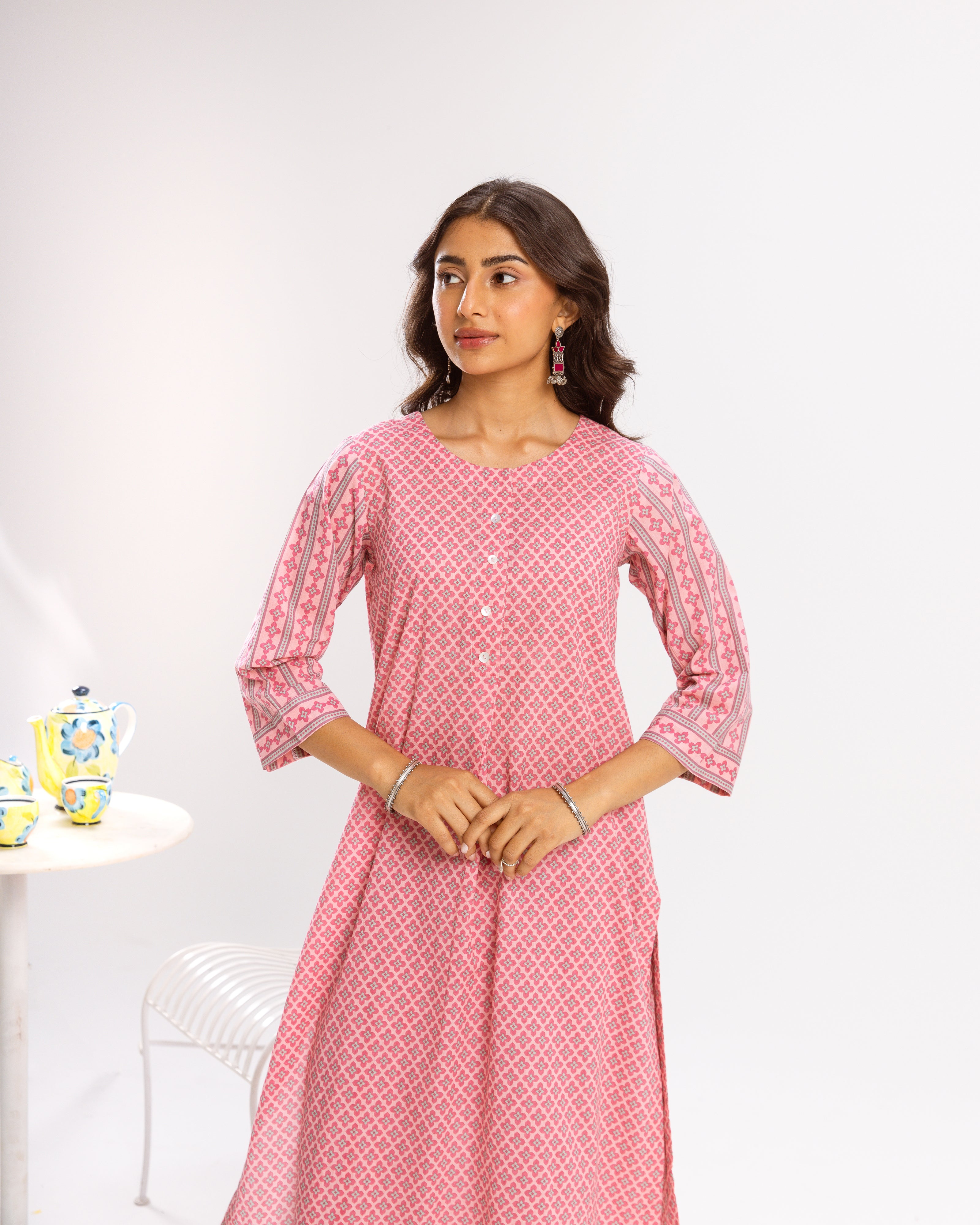 Soft Pink Kurta Pant