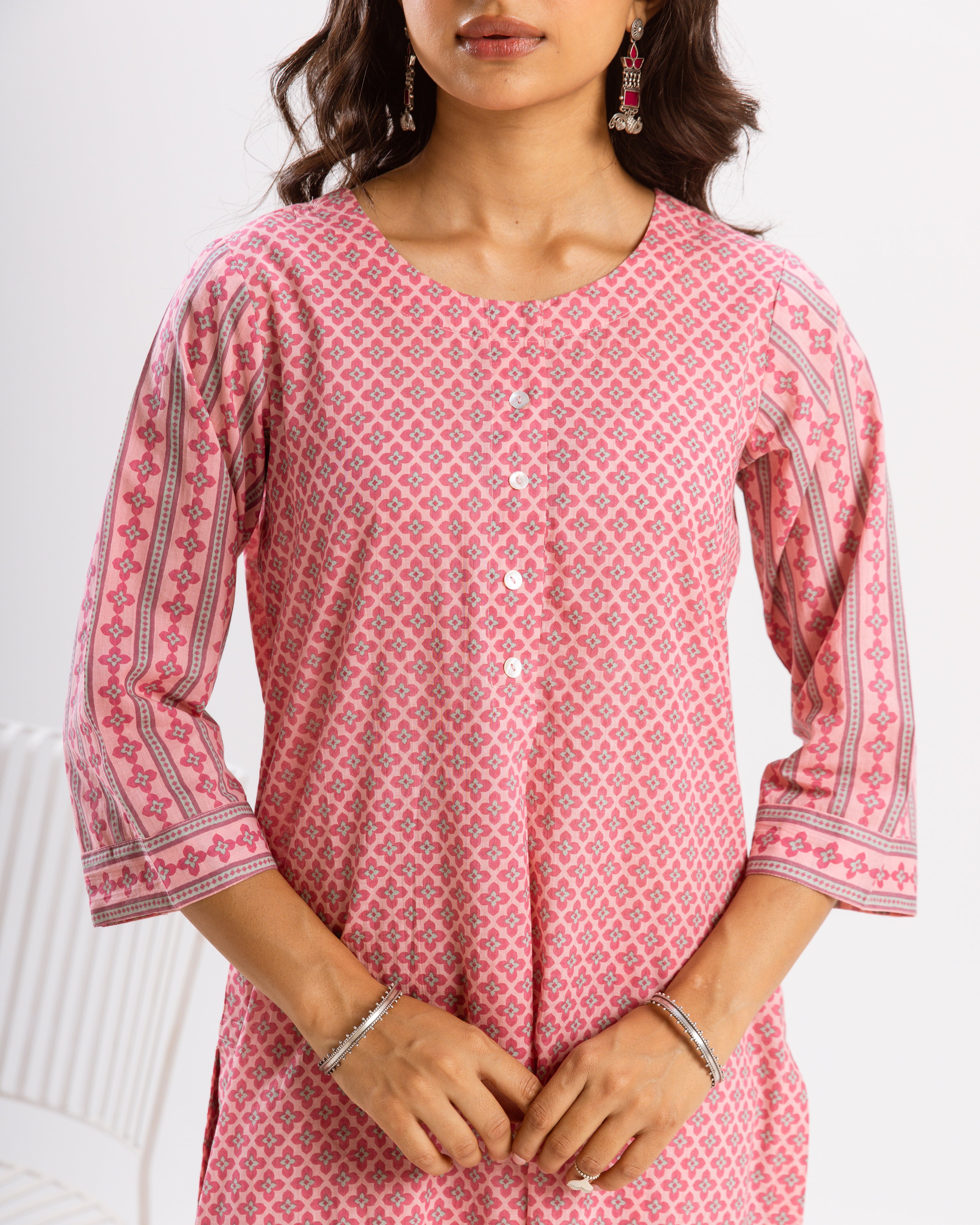 Soft Pink Kurta Pant