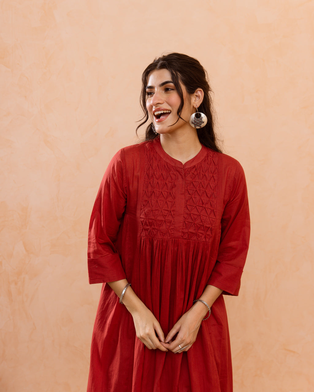 Brick Red Kurta Pant